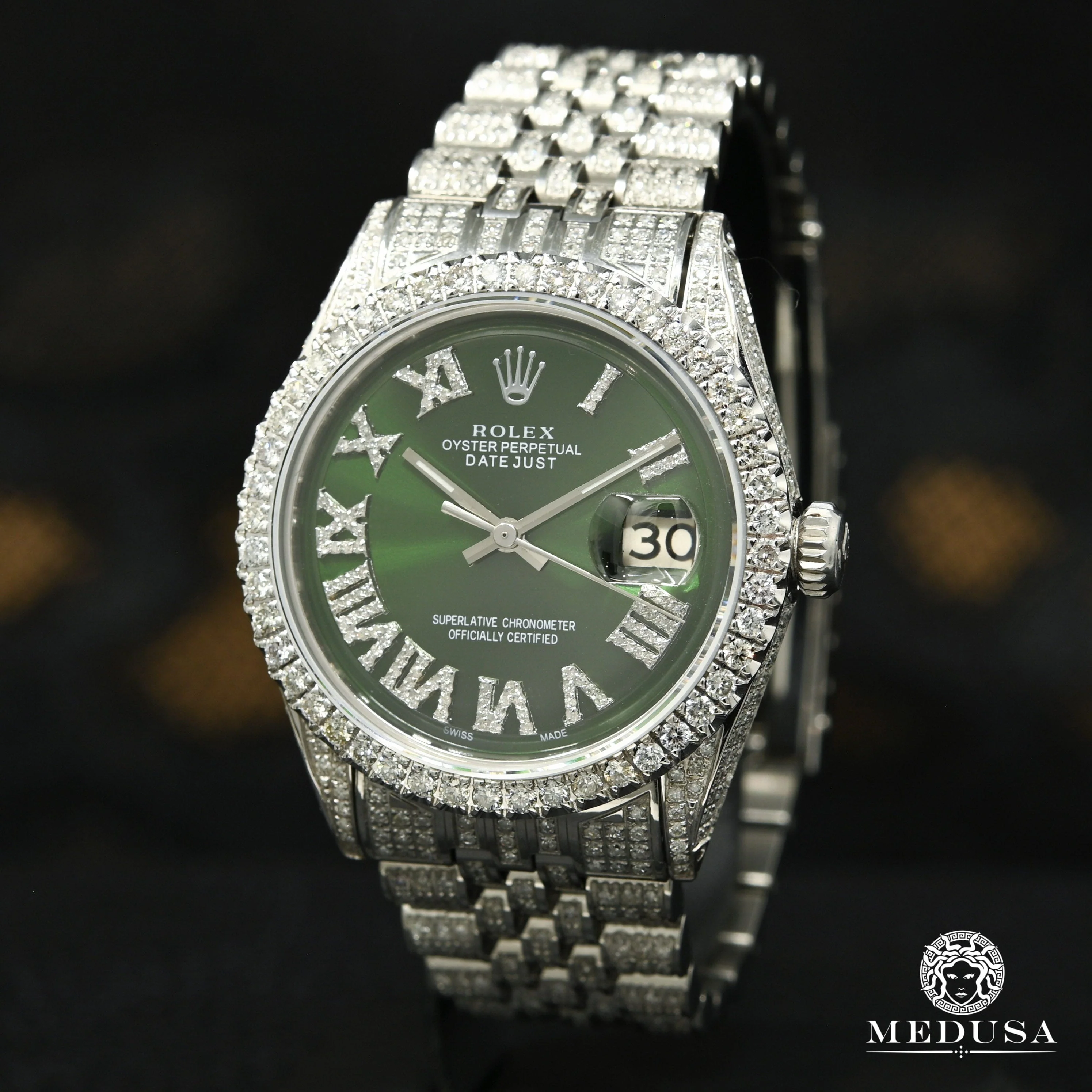 Rolex Datejust 36mm - Iced Out - Image 4