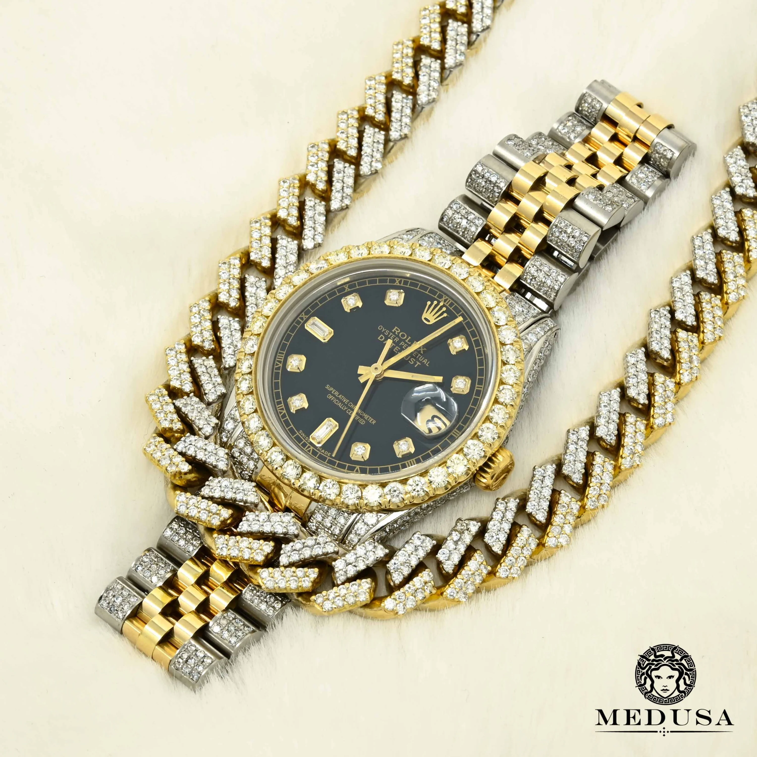 Rolex Datejust 36mm - Jubilee Iced Black - Image 2