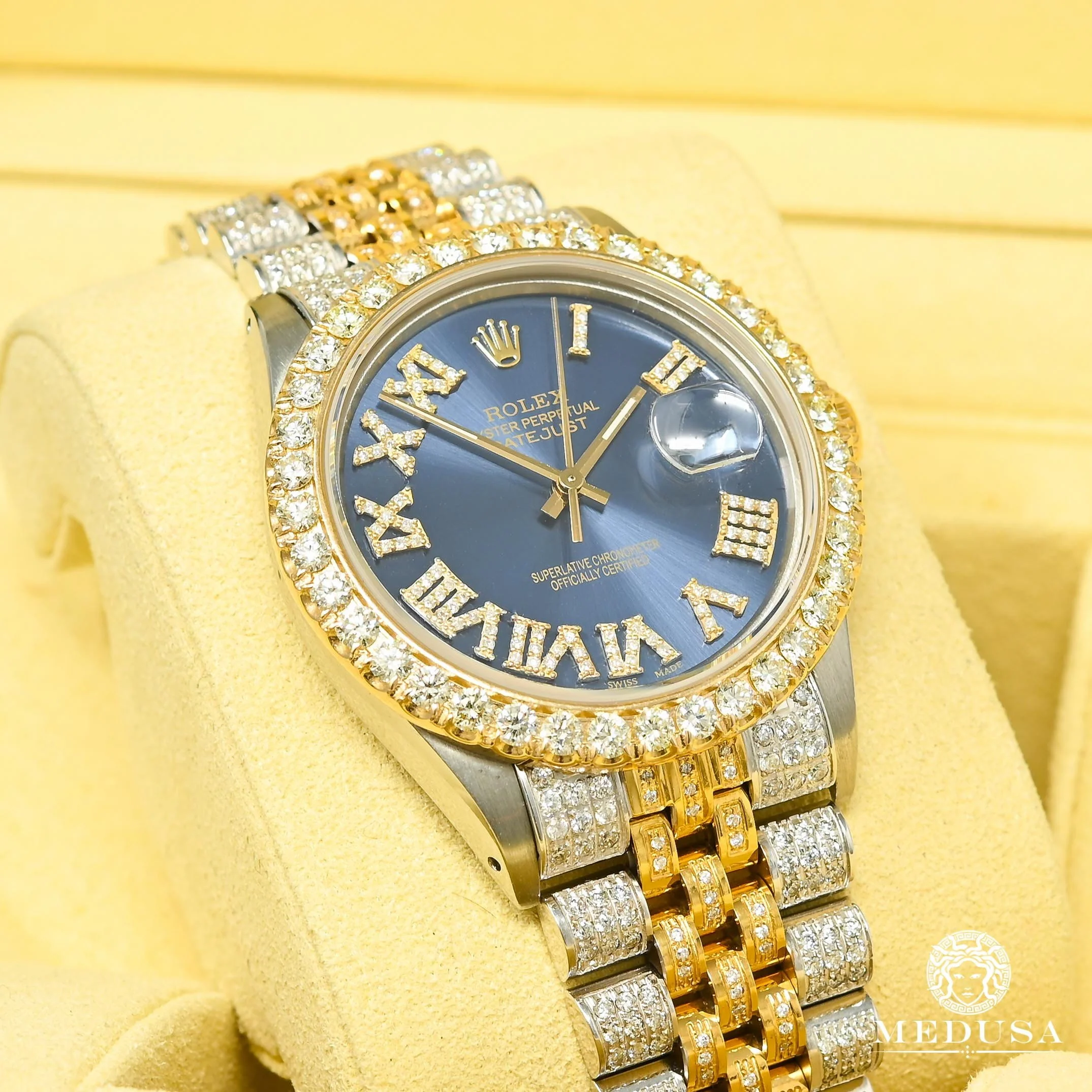 Rolex Datejust 36mm - Navy Iced  - Image 2
