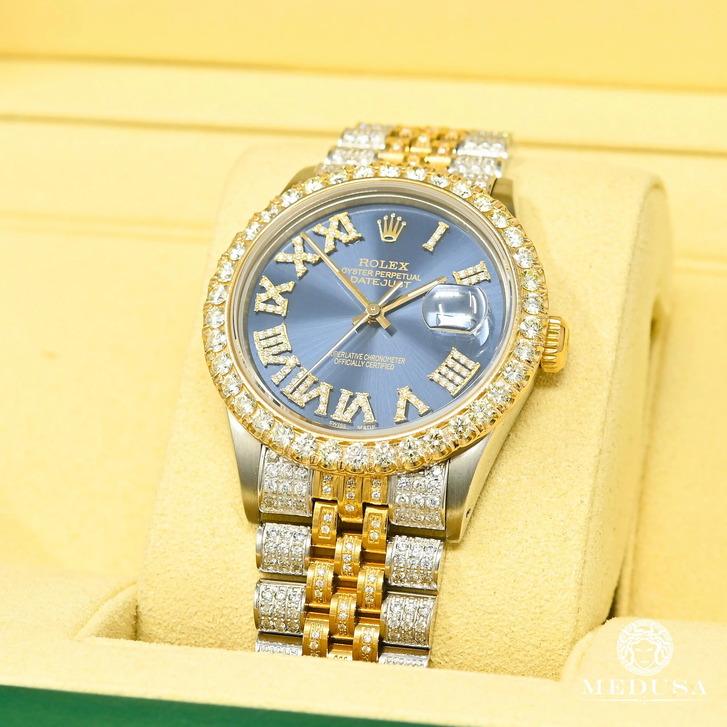 Rolex Datejust 36mm - Navy Iced  - Image 3