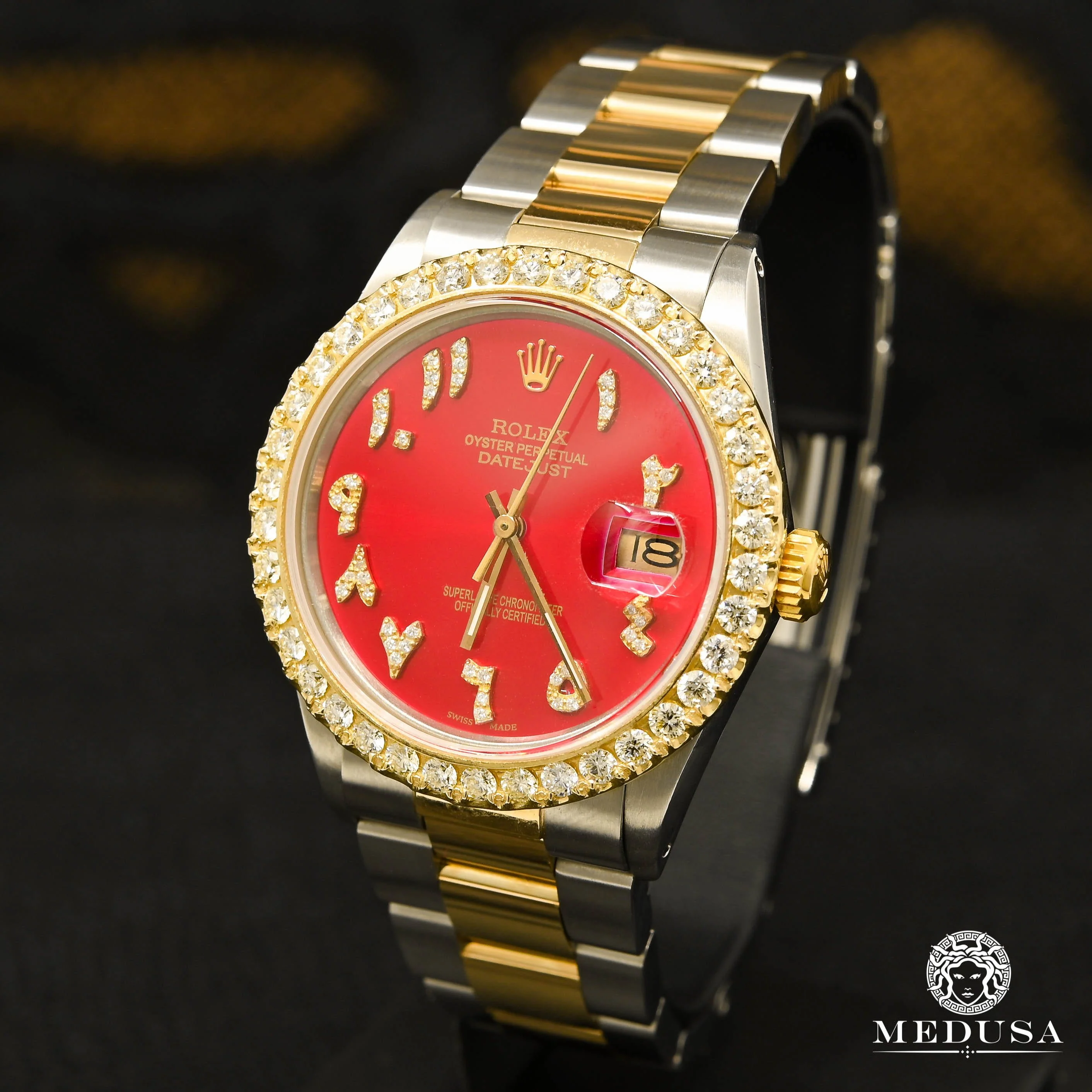 Rolex Datejust 36mm - Red Arabic