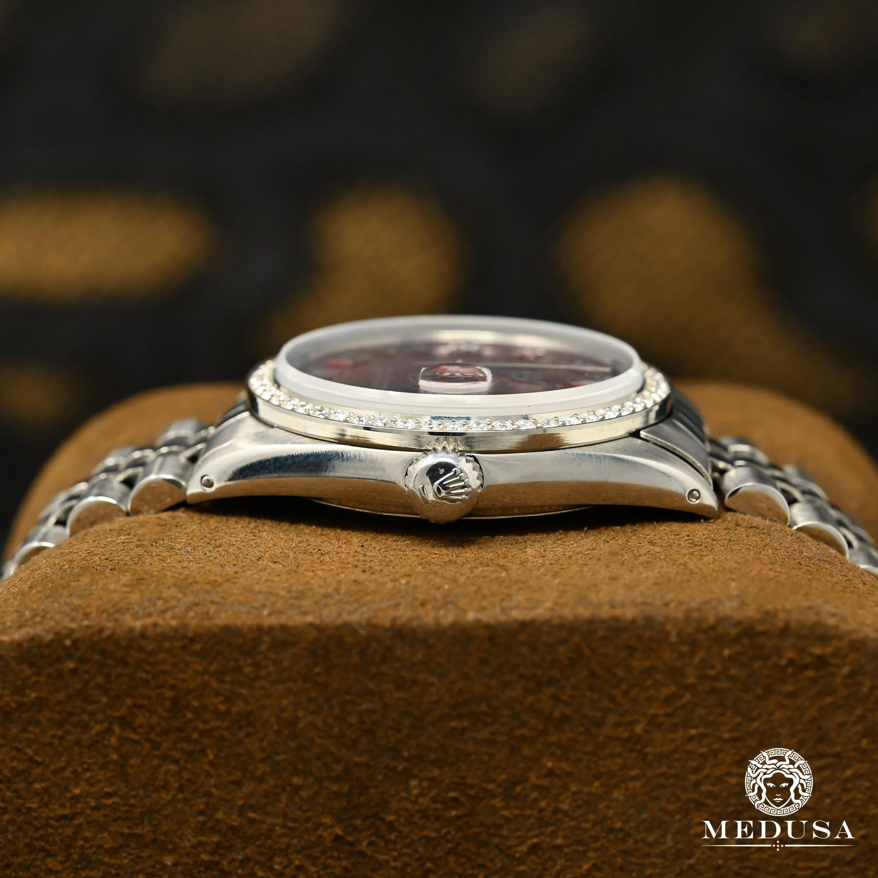 Rolex Datejust 36mm - Classic Roman Red Iced - Image 5