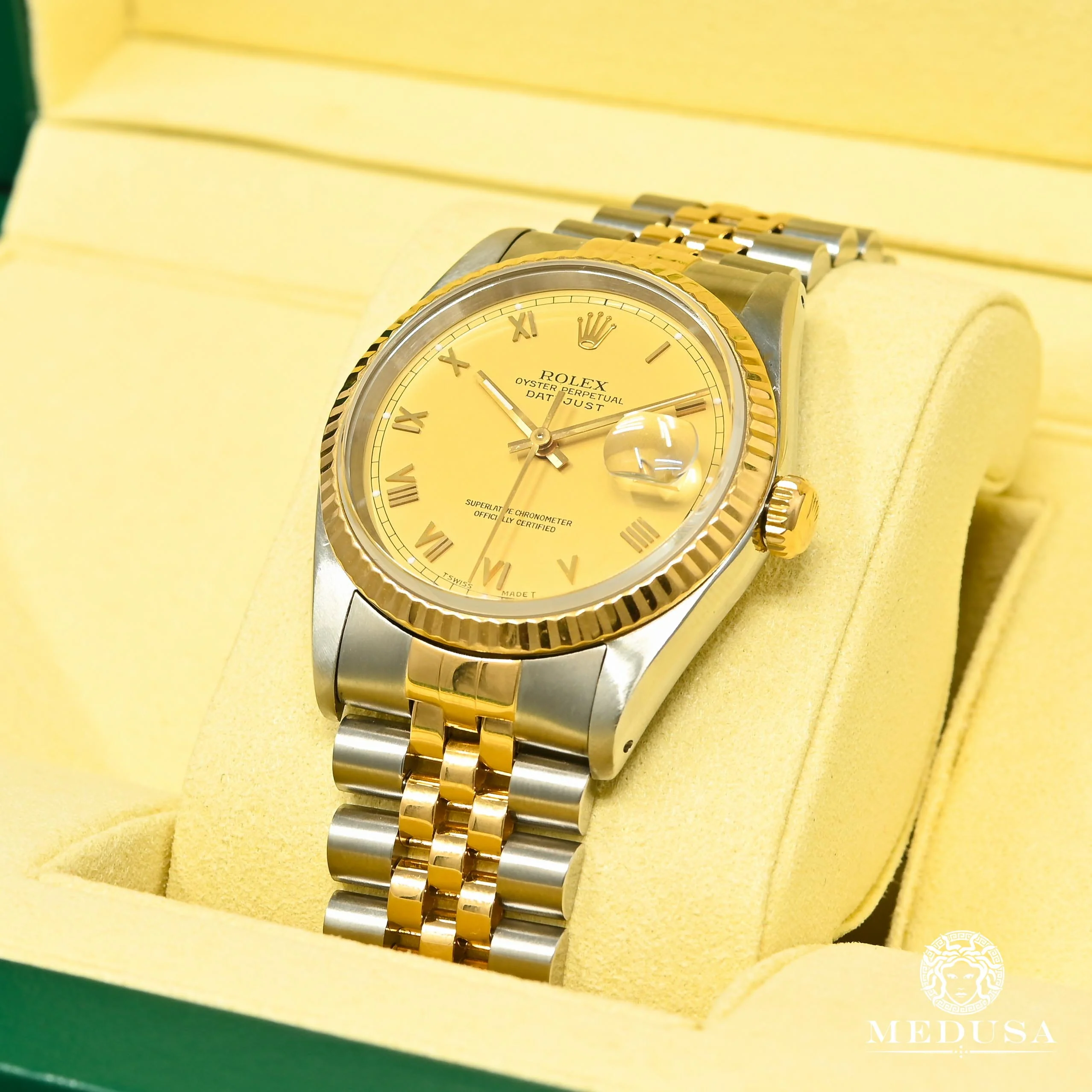 Rolex Datejust 36mm - Roman Champagne - Image 3