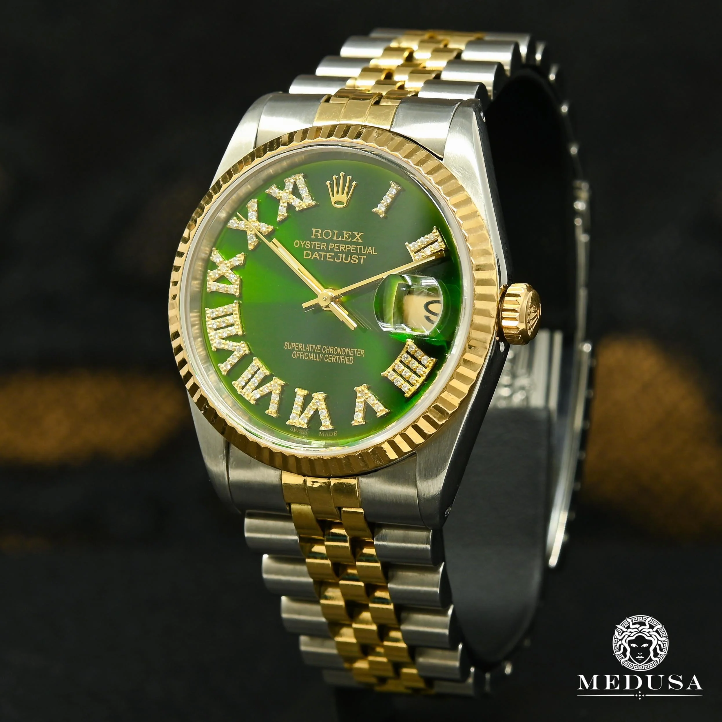 Rolex Datejust 36mm - Roman Green