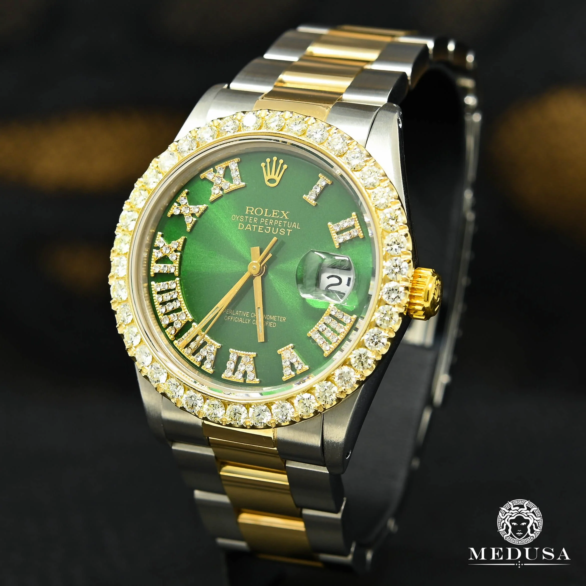 Rolex Datejust 36mm - Oyster Roman Green