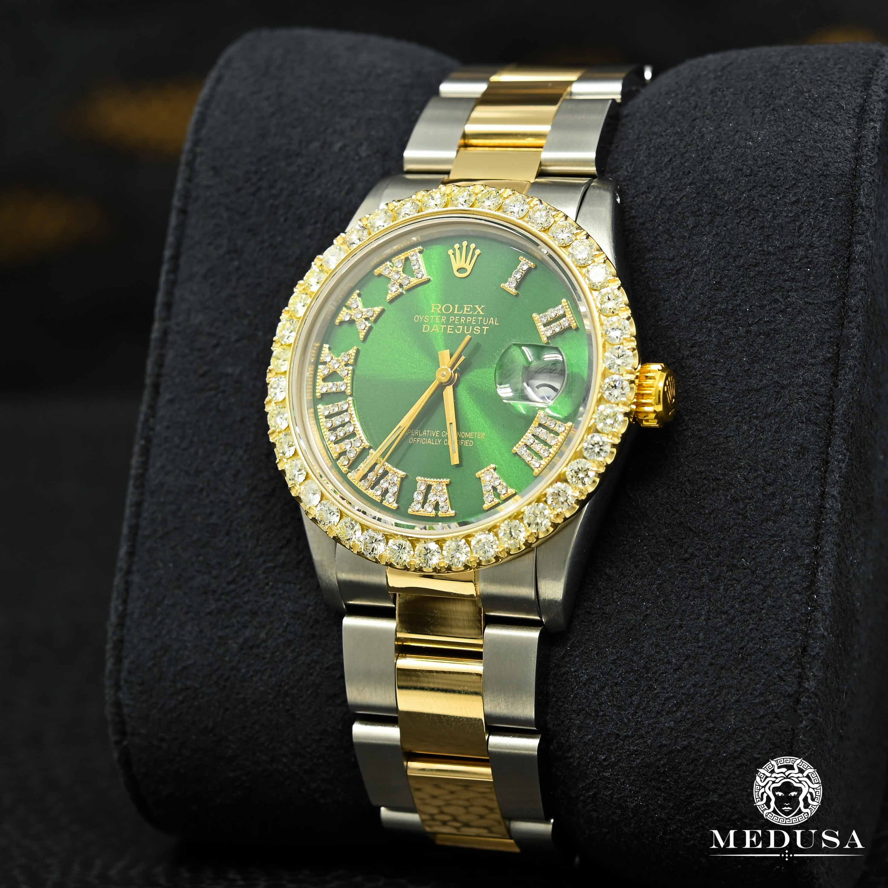 Rolex Datejust 36mm - Oyster Roman Green - Image 2