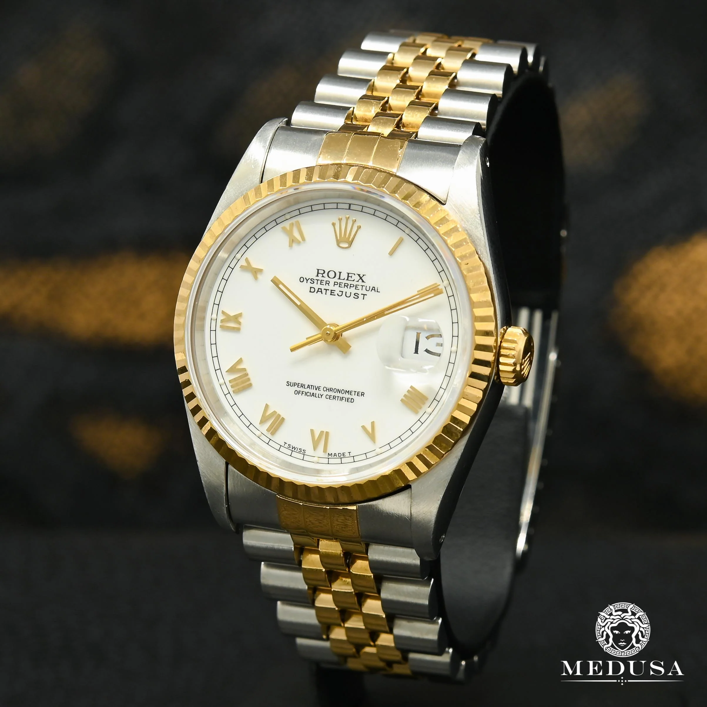 Rolex Datejust 36mm - Roman White