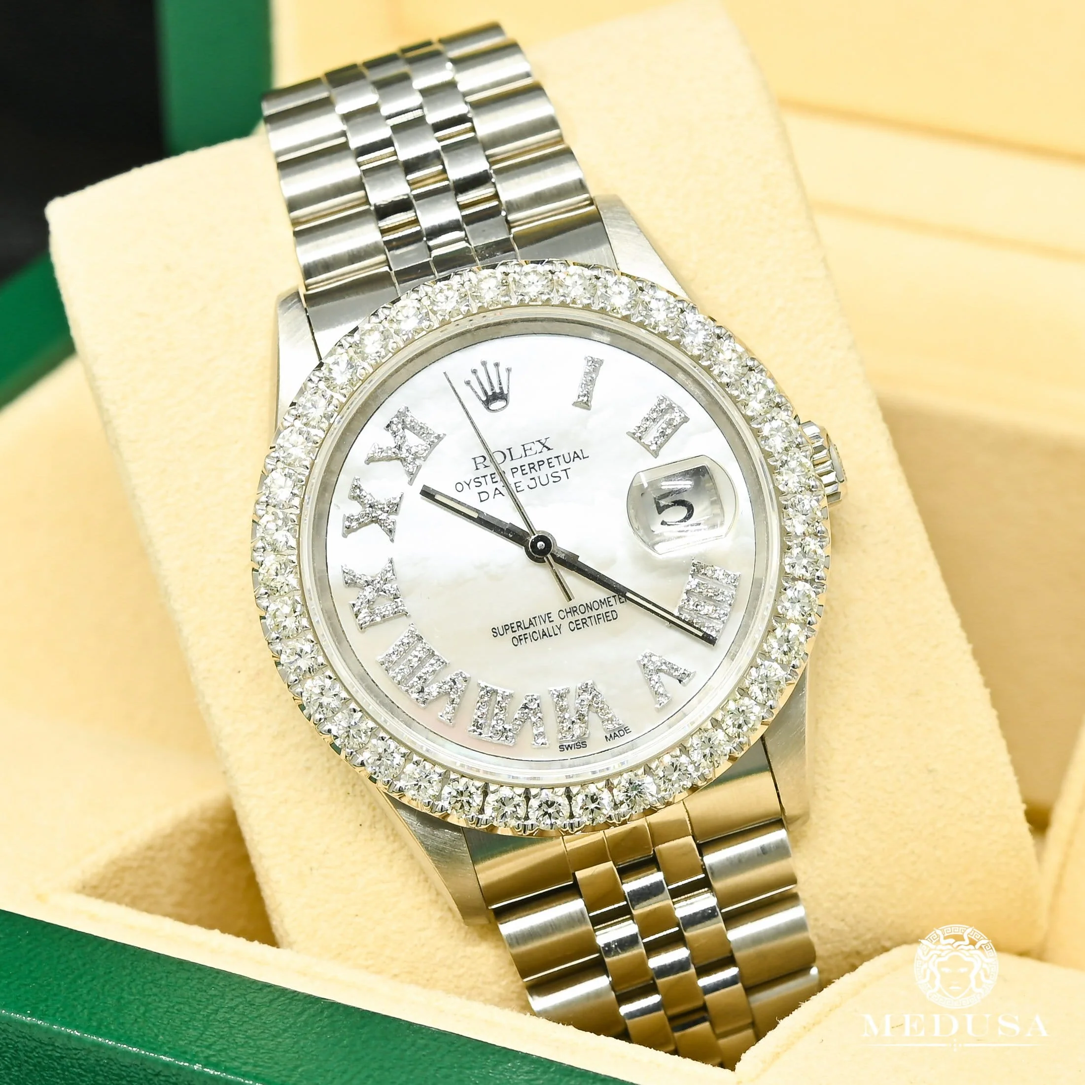 Rolex Datejust 36mm - Silver ''Mother of Pearl'' - Image 2