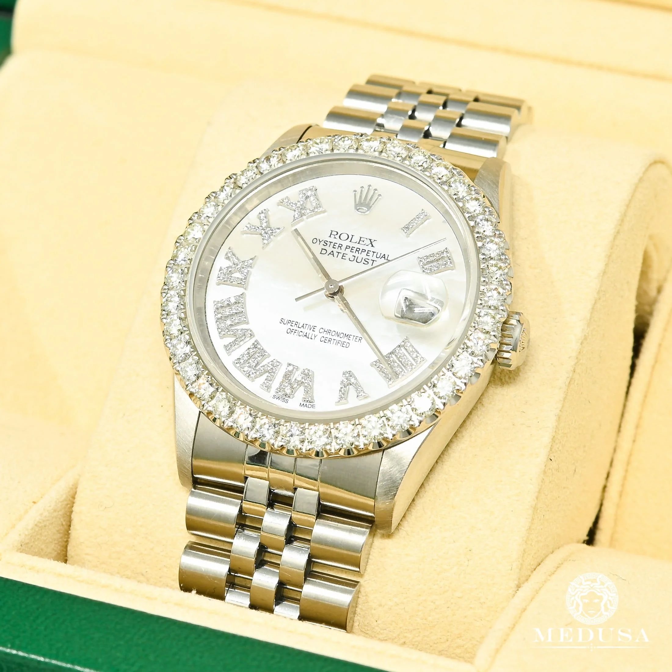 Rolex Datejust 36mm - Silver ''Mother of Pearl'' - Image 3