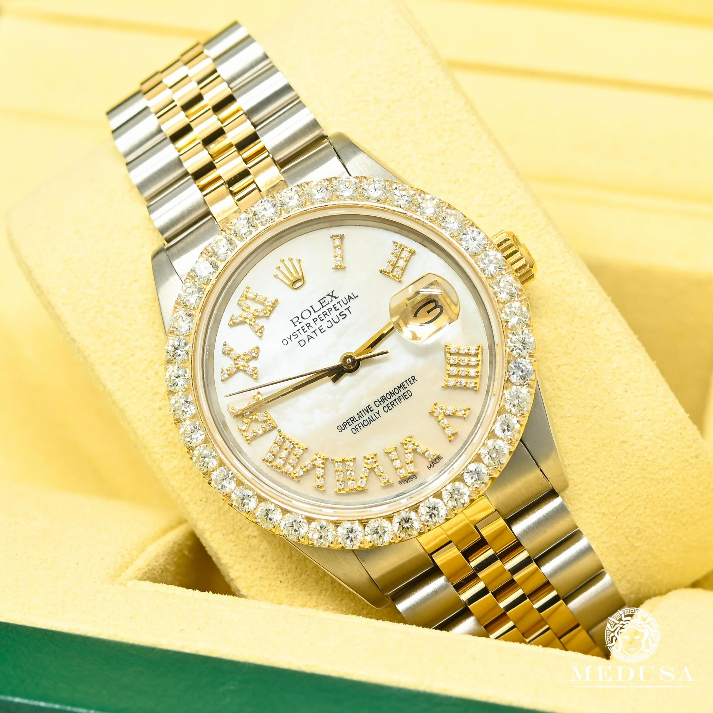 Rolex Datejust 36mm - White ''Mother of Pearl'' - Image 3