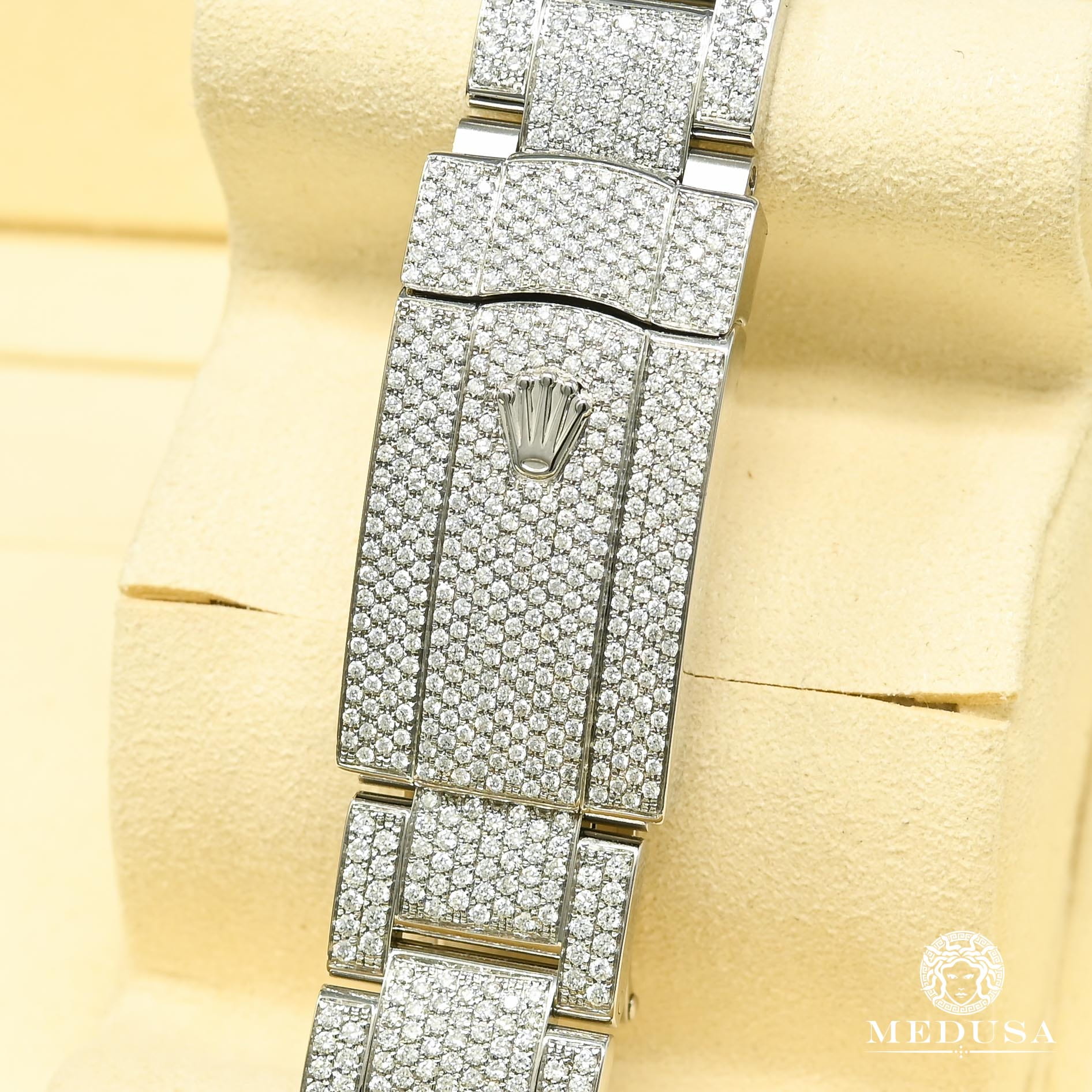 Rolex Datejust 41mm - Arabic Full Iced  - Image 6