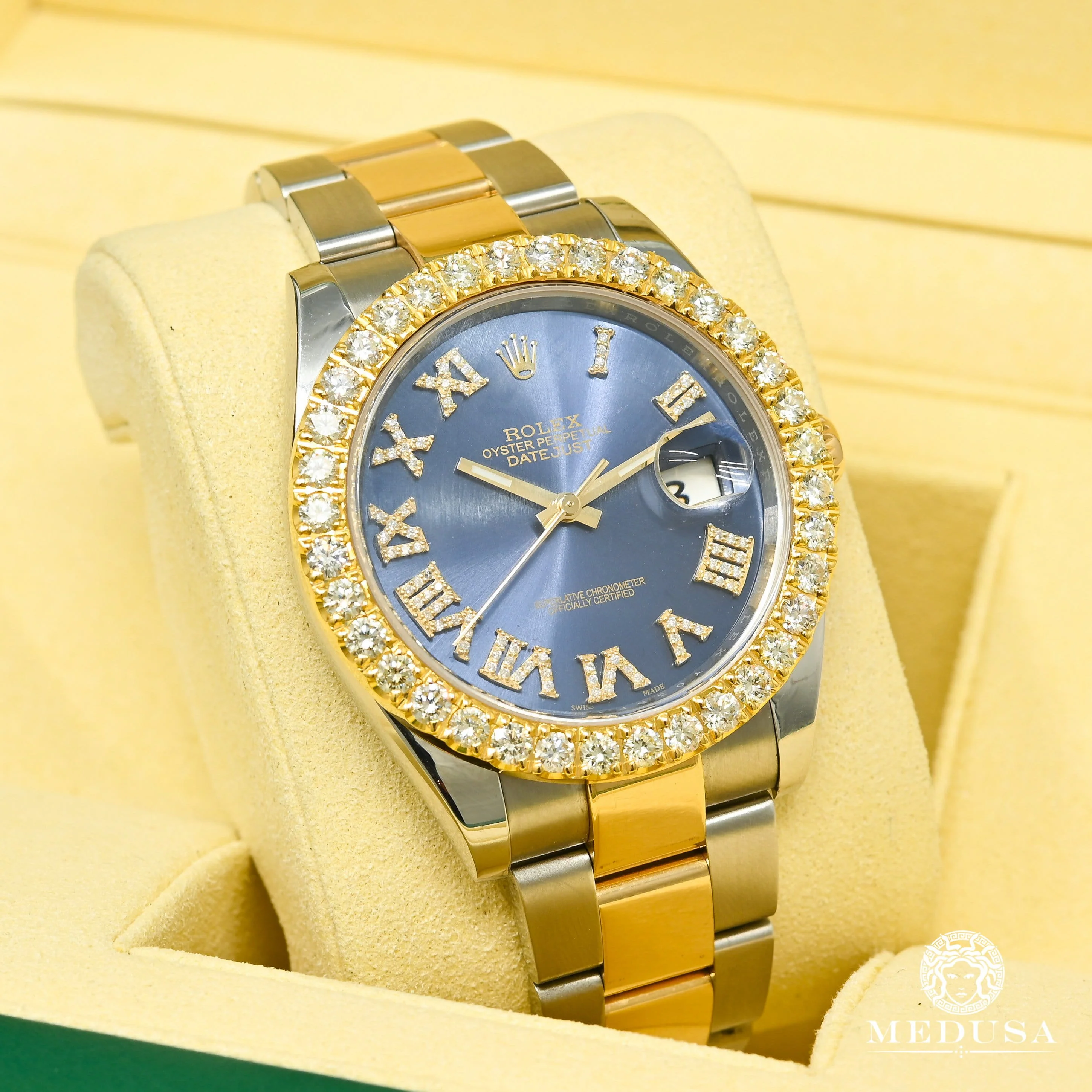 Rolex Datejust 41mm - Blue Roman Oyster - Image 2