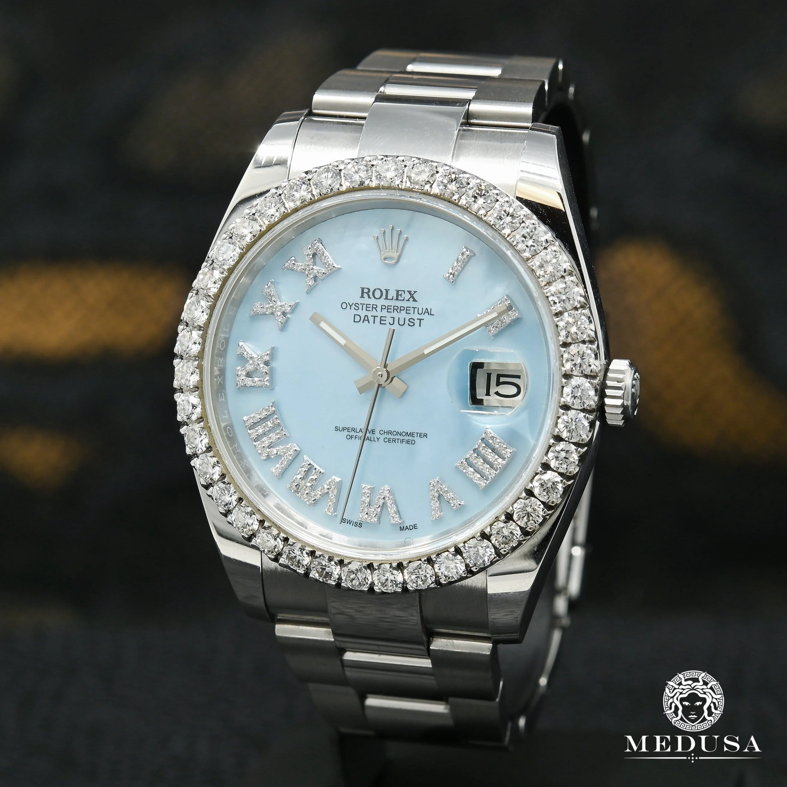 Rolex Datejust 41mm - Cyan ''Mother of Pearl''