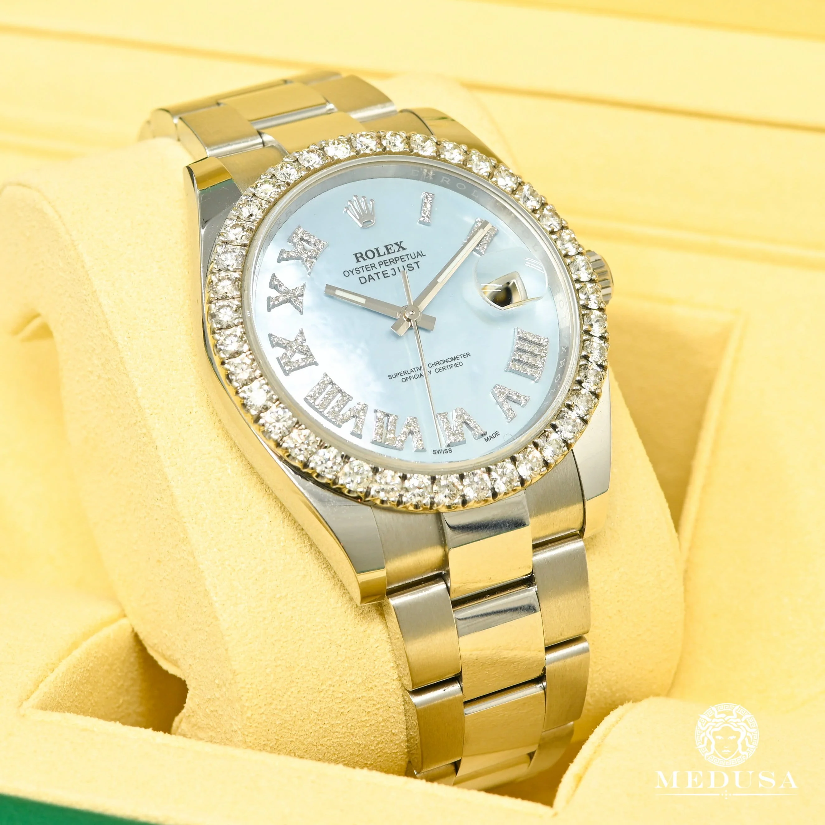 Rolex Datejust 41mm - Cyan ''Mother of Pearl'' - Image 2