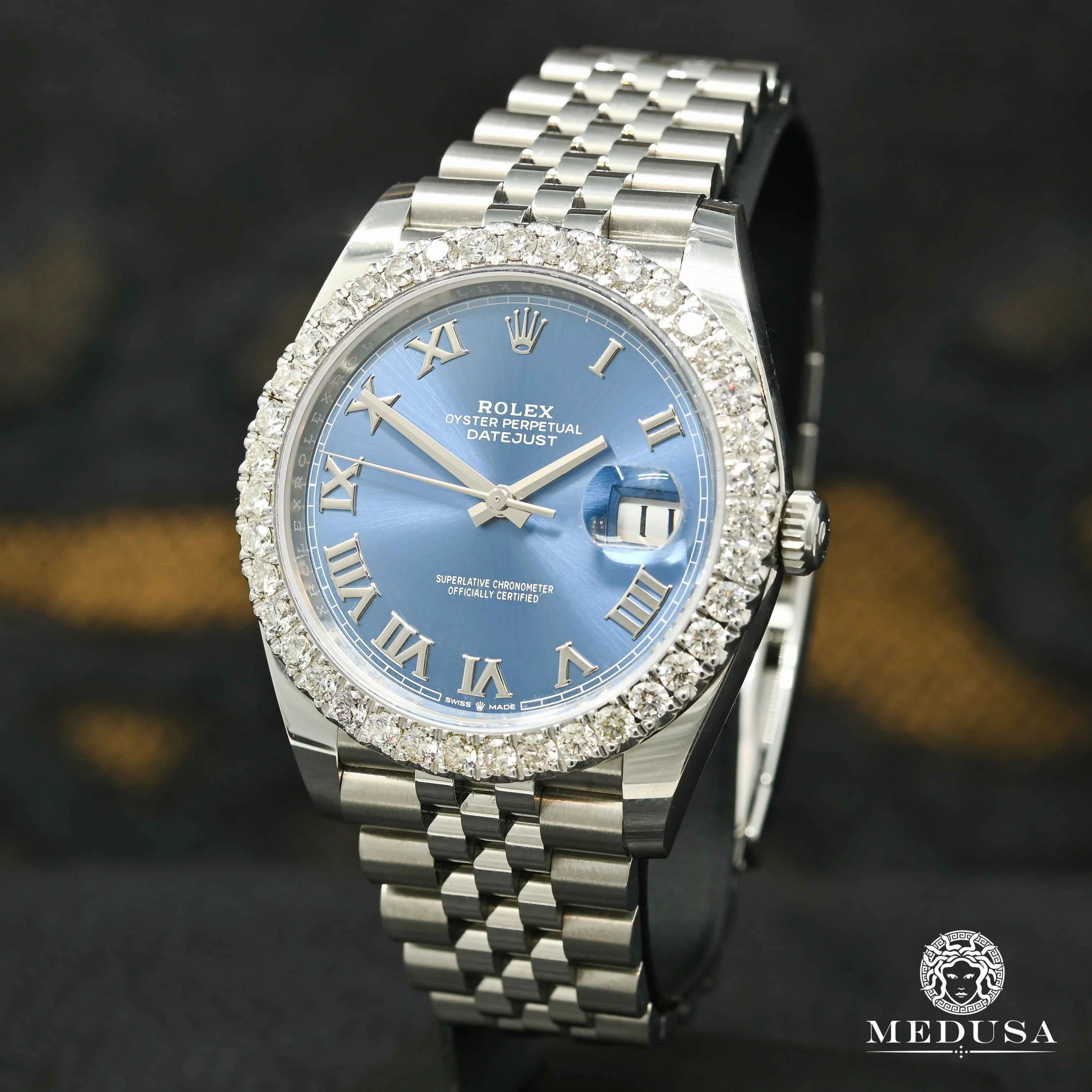 Rolex Datejust 41mm - Factory Roman Iced