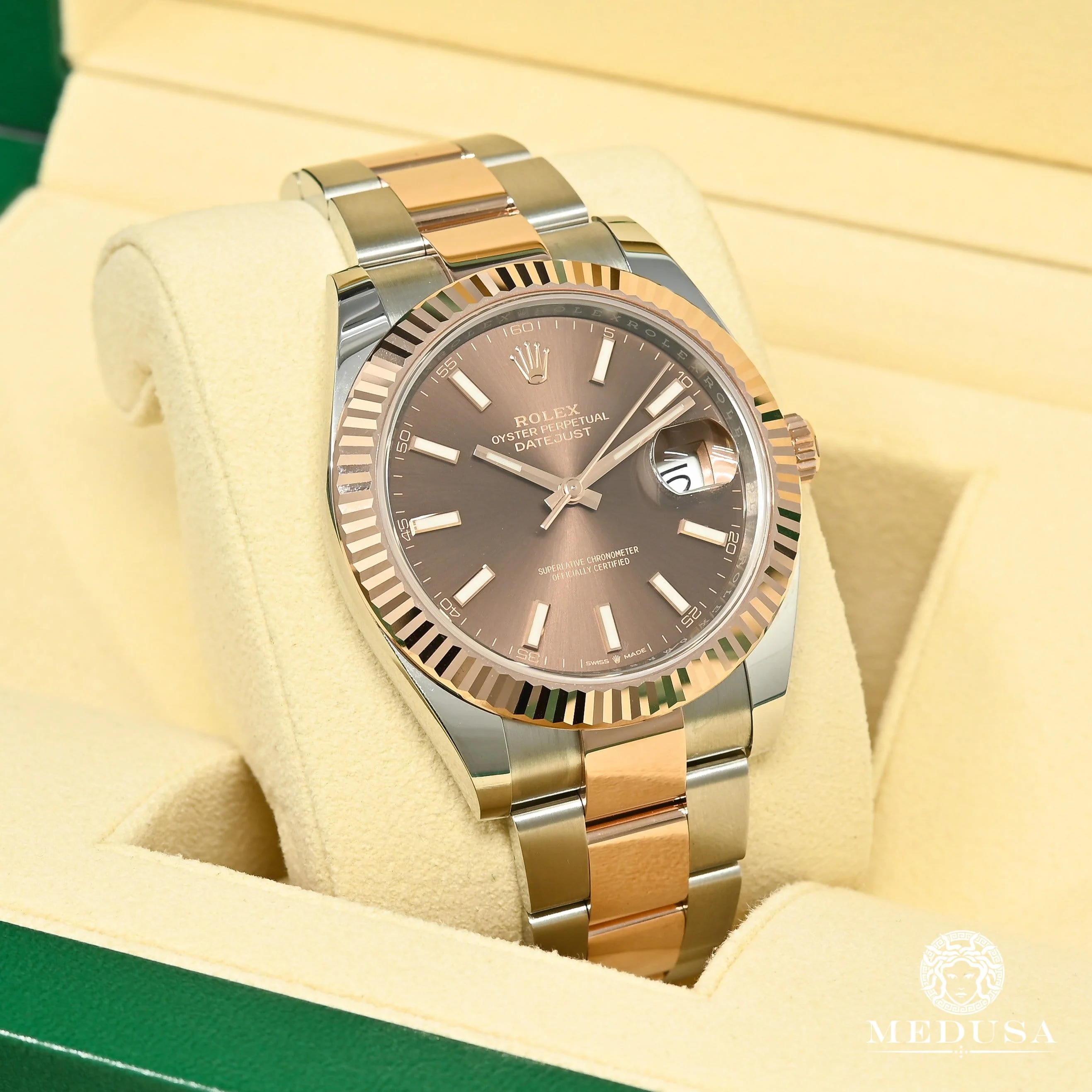 Rolex Datejust 41mm - Fluted Everose Stick  - Image 2