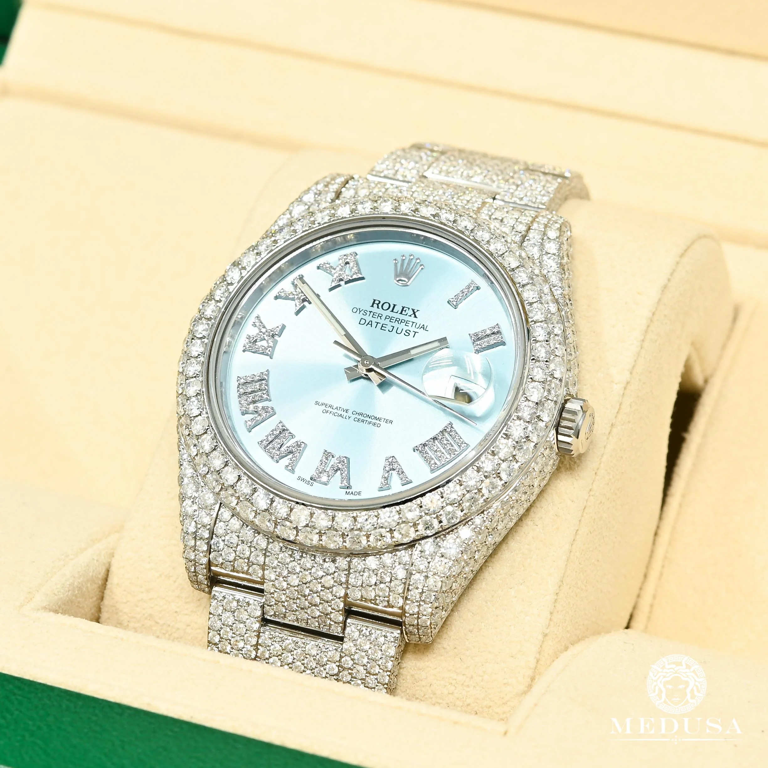 Rolex Datejust 41mm - Honeycomb Cyan - Image 2