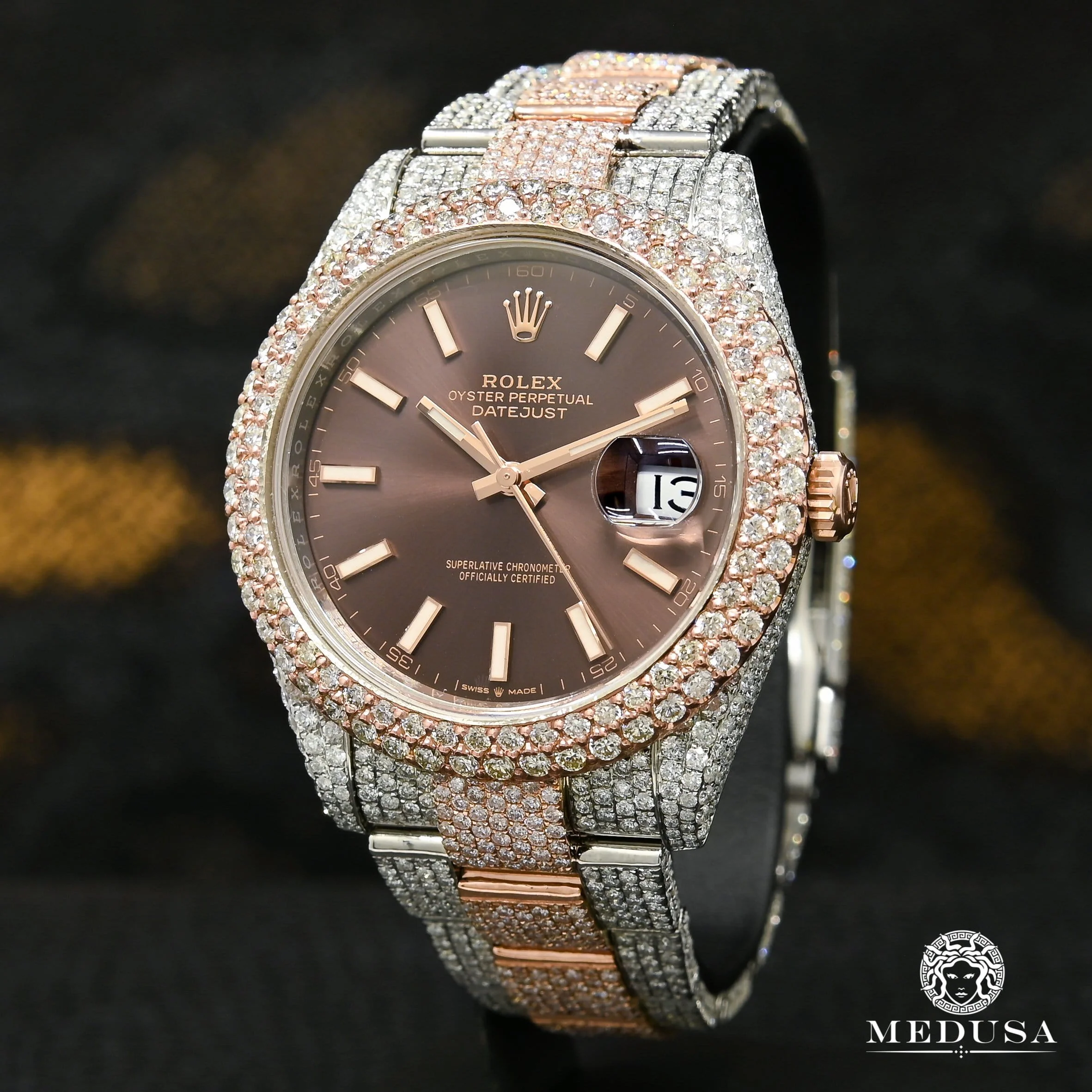 Rolex Datejust 41mm - Honeycomb Everose
