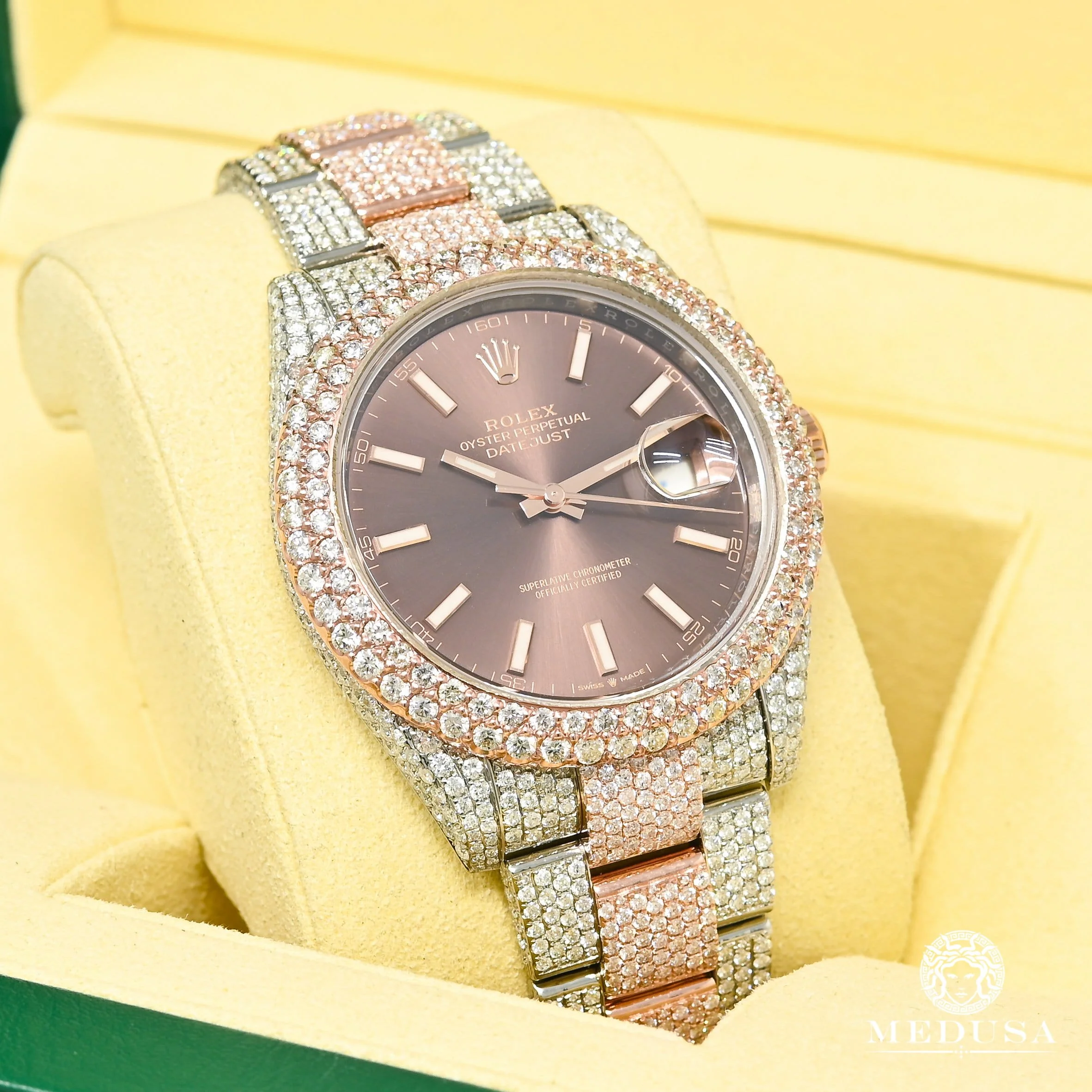 Rolex Datejust 41mm - Honeycomb Everose - Image 2