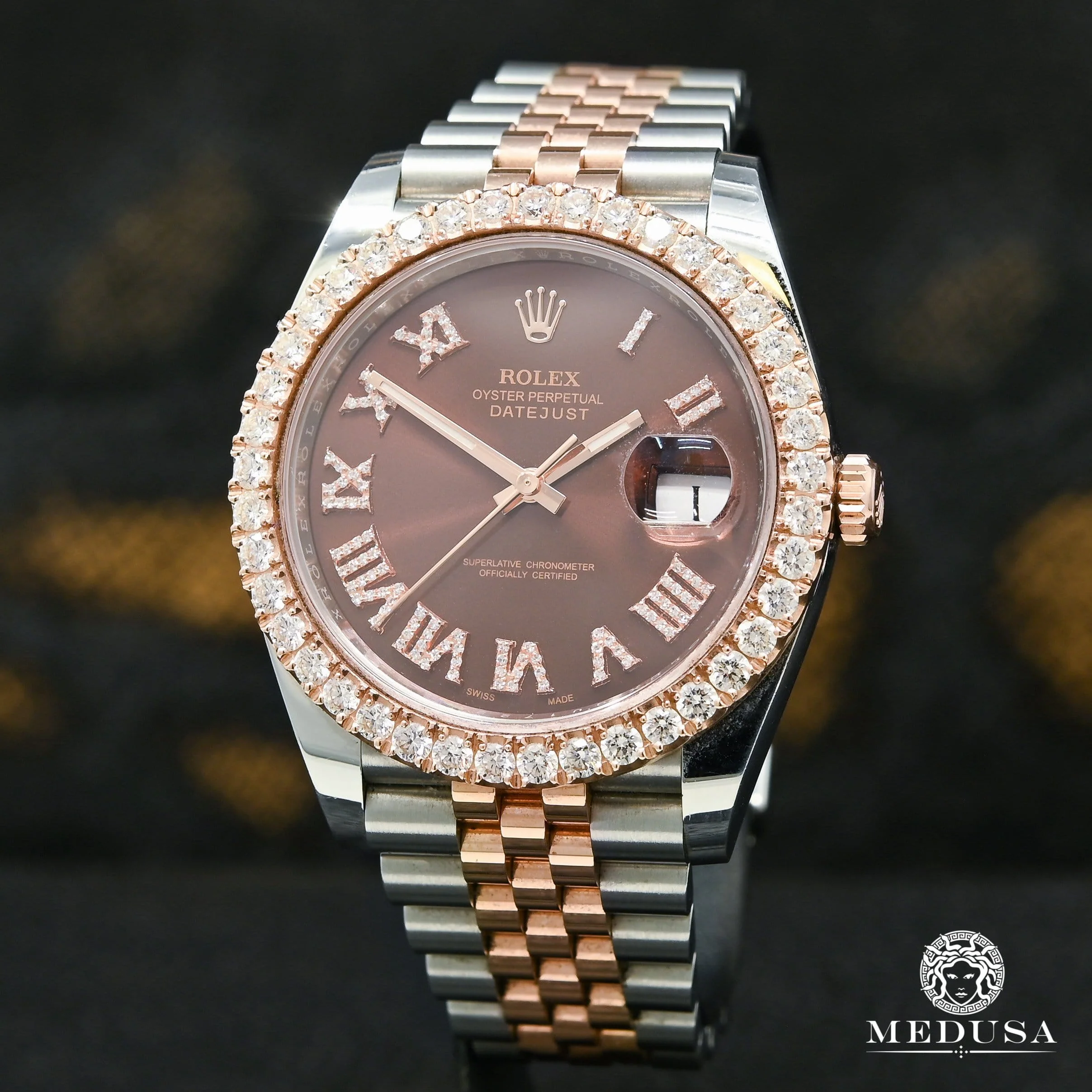 Rolex Datejust 41mm - Jubilee Everose Roman Numerals