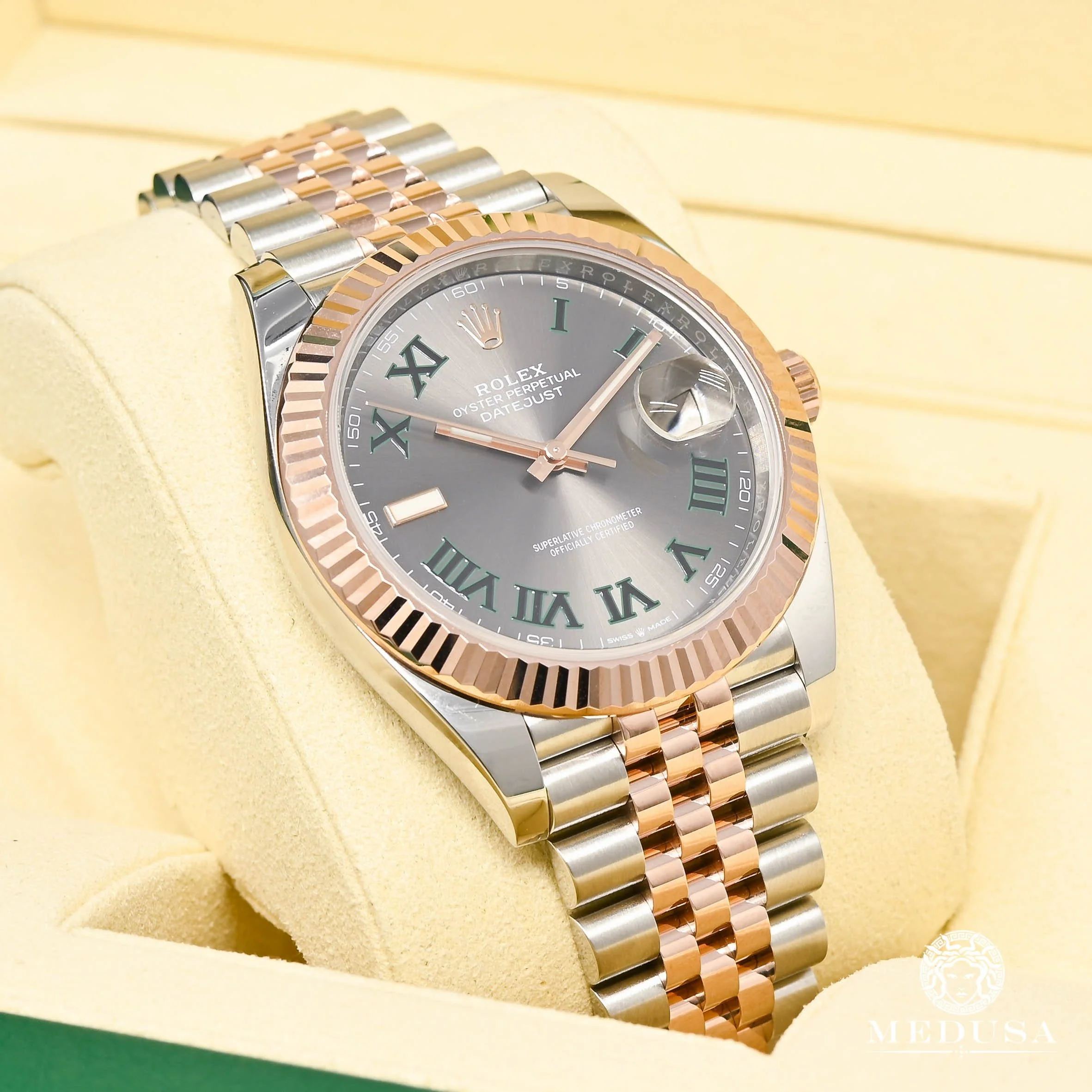 Rolex Datejust 41mm - Jubilee Fluted Everose - Image 2