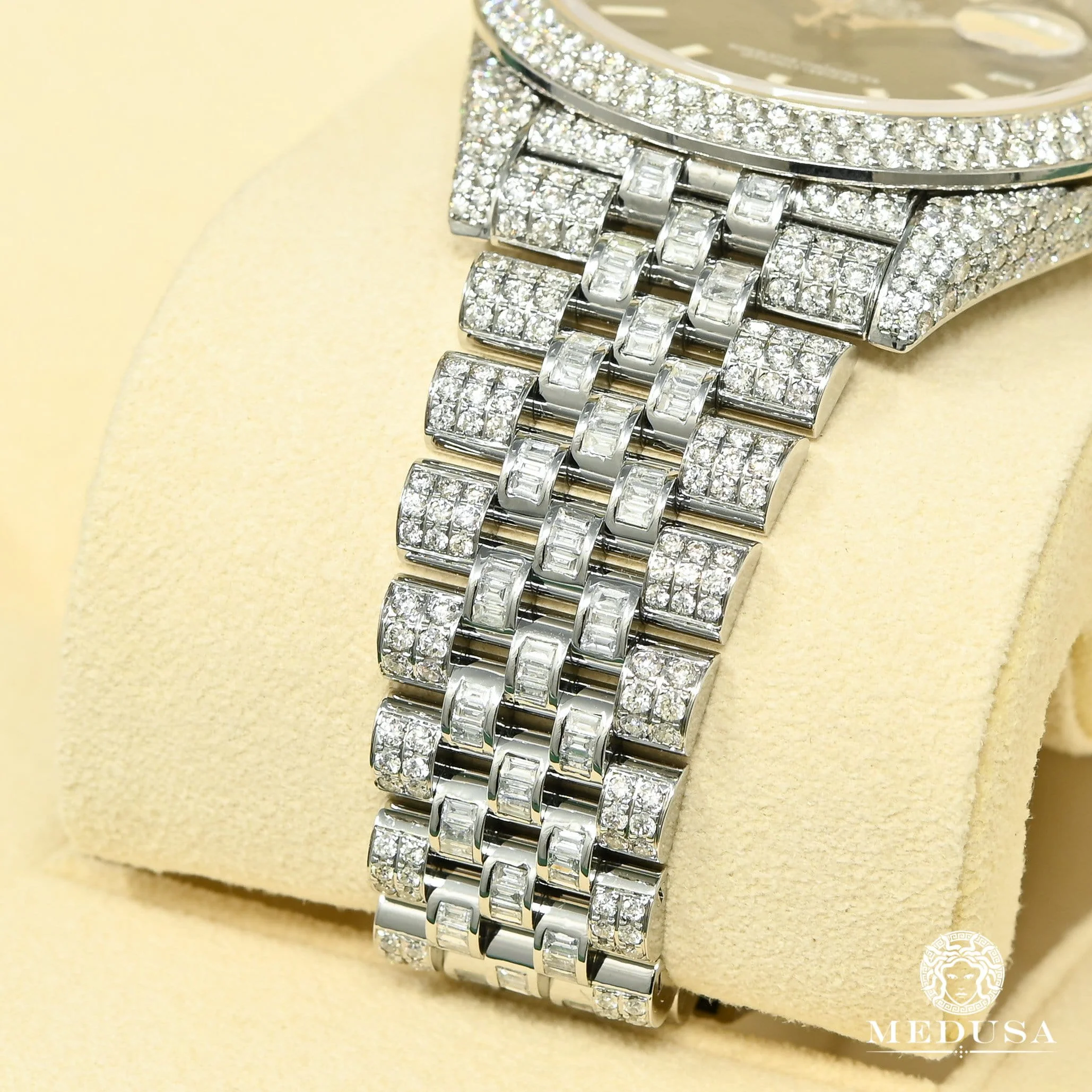 Rolex Datejust 41mm - Jubilee Full Honeycomb Rhodium - Image 4