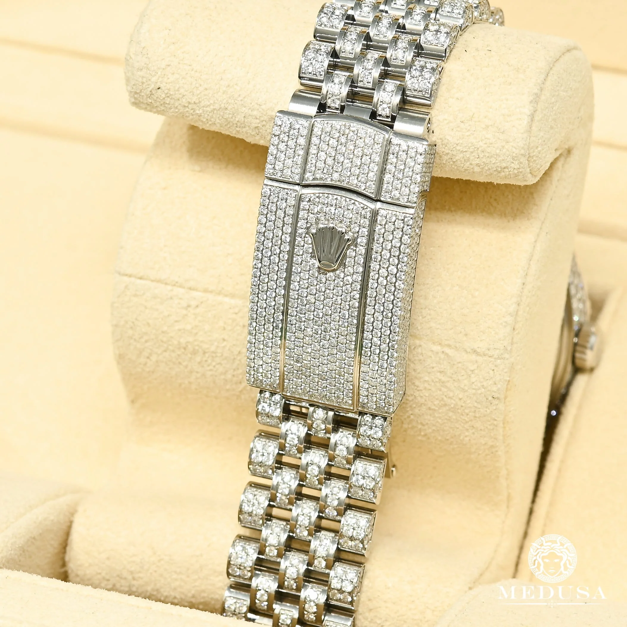 Rolex Datejust 41mm - Jubilee Honeycomb Red Arabic - Image 2