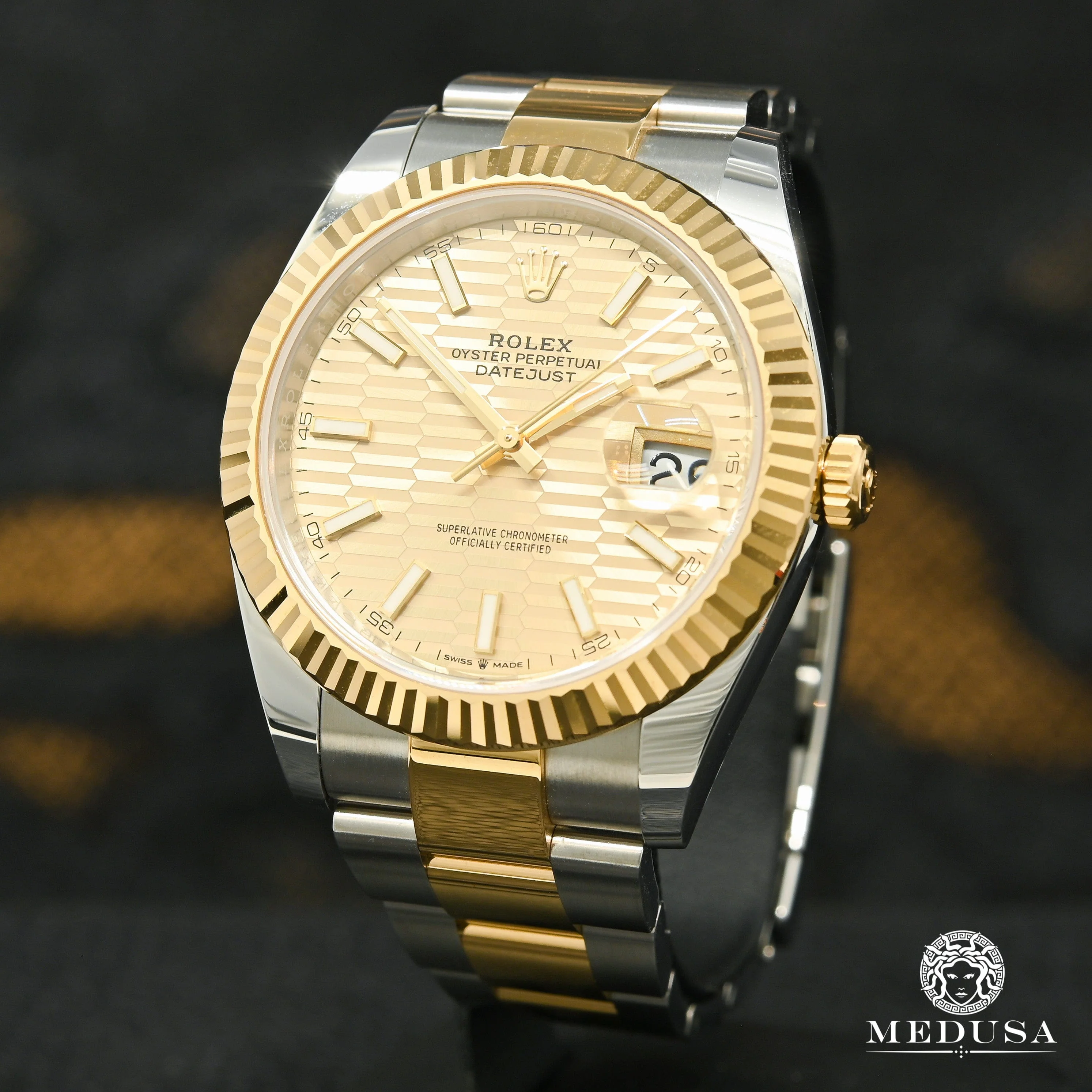 Rolex Datejust 41mm - Oyster Champagne Pattern 