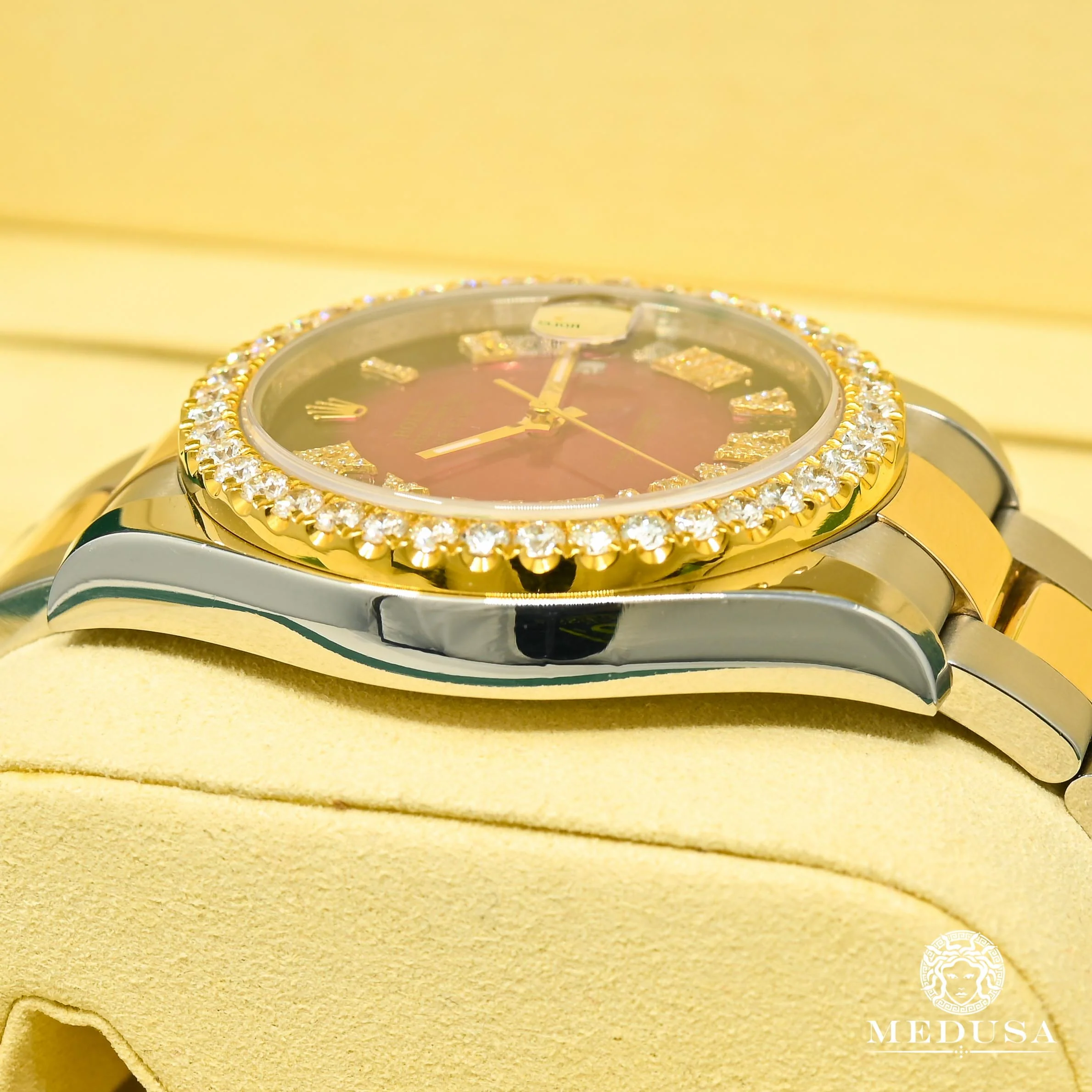 Rolex Datejust 41mm - Oyster Roman Red - Image 5