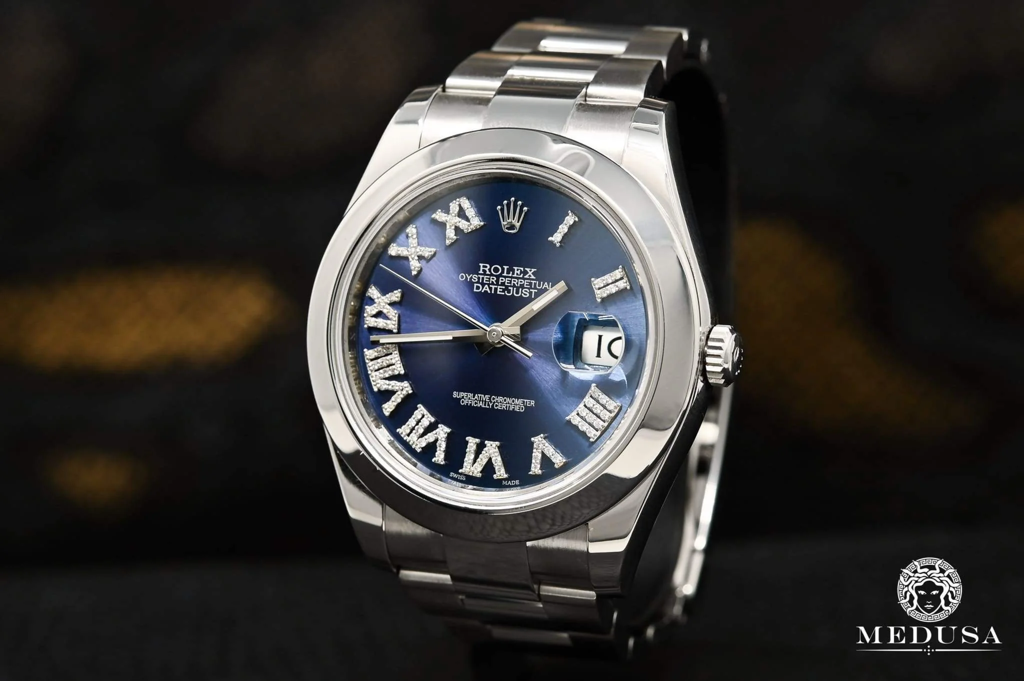 Rolex Datejust 41mm - Roman Blue - Image 5