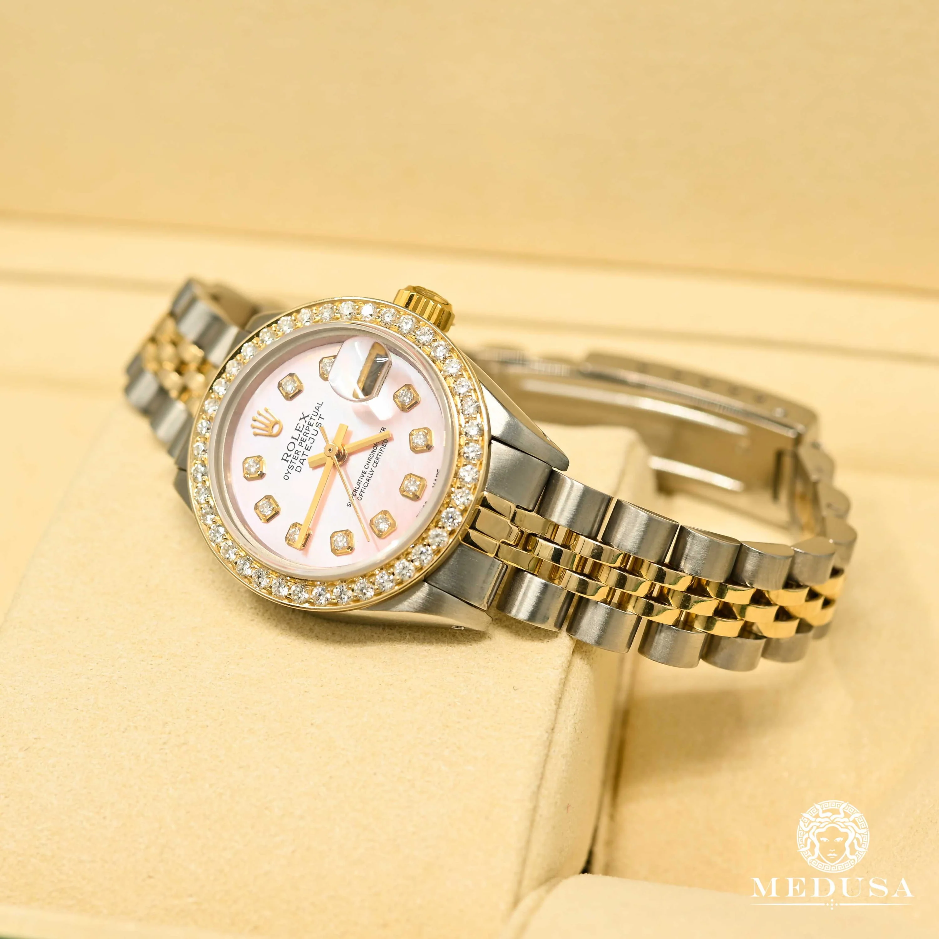 Rolex Datejust Set Him & Her - Pink - Image 5