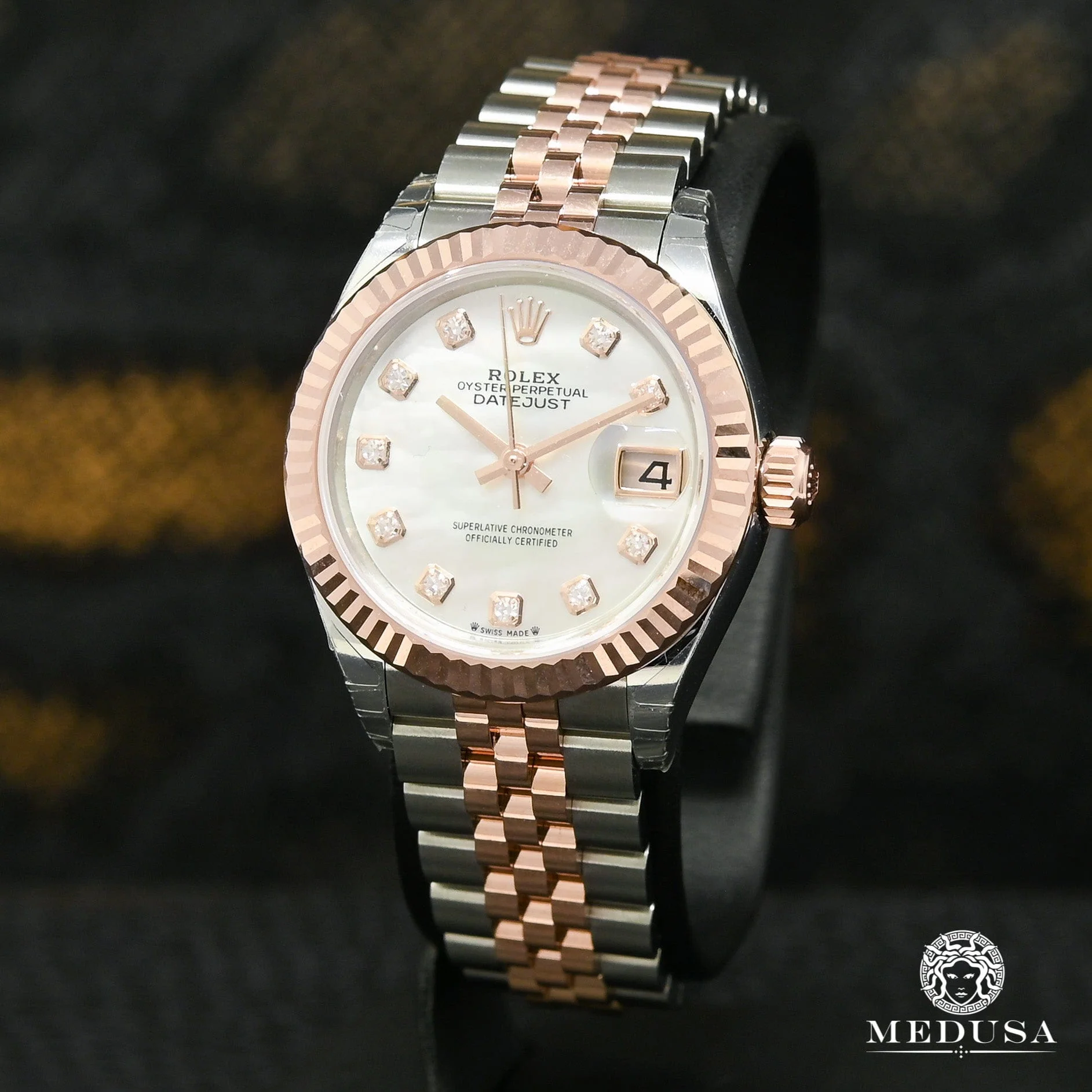 Rolex Lady-Datejust 28mm - Everose ''Mother of Pearl''