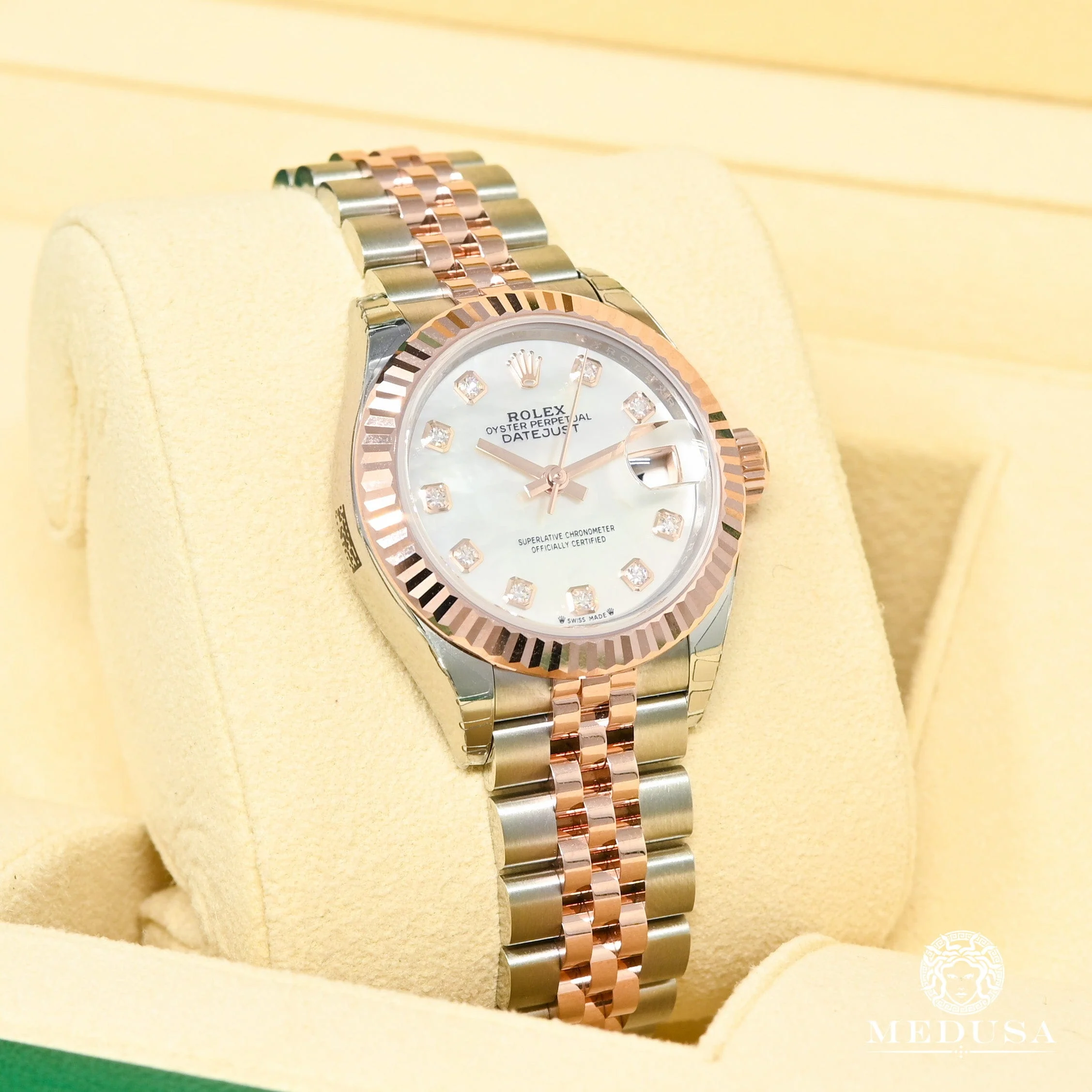 Rolex Lady-Datejust 28mm - Everose ''Mother of Pearl'' - Image 2