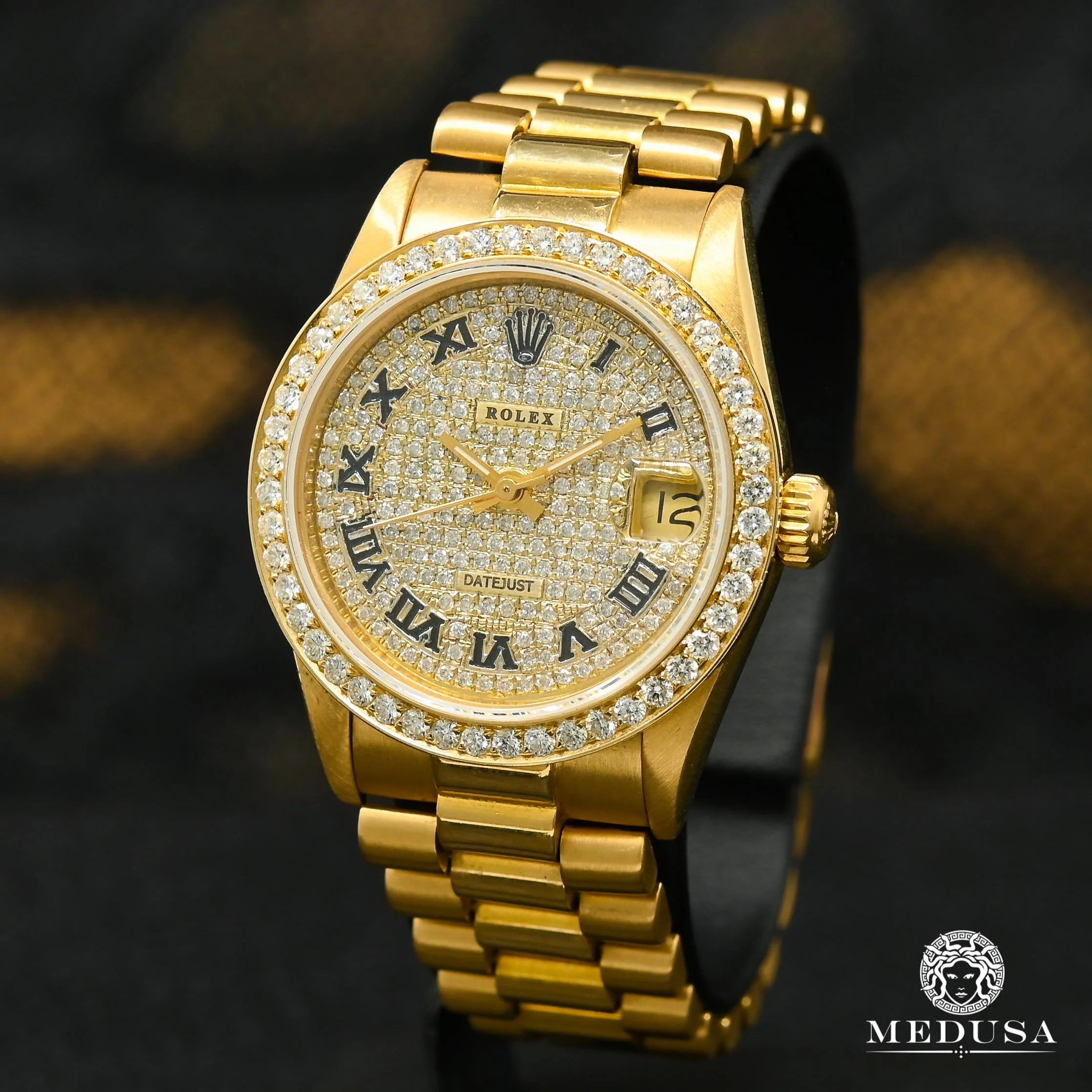 Rolex Lady-Datejust 31mm - President Iced