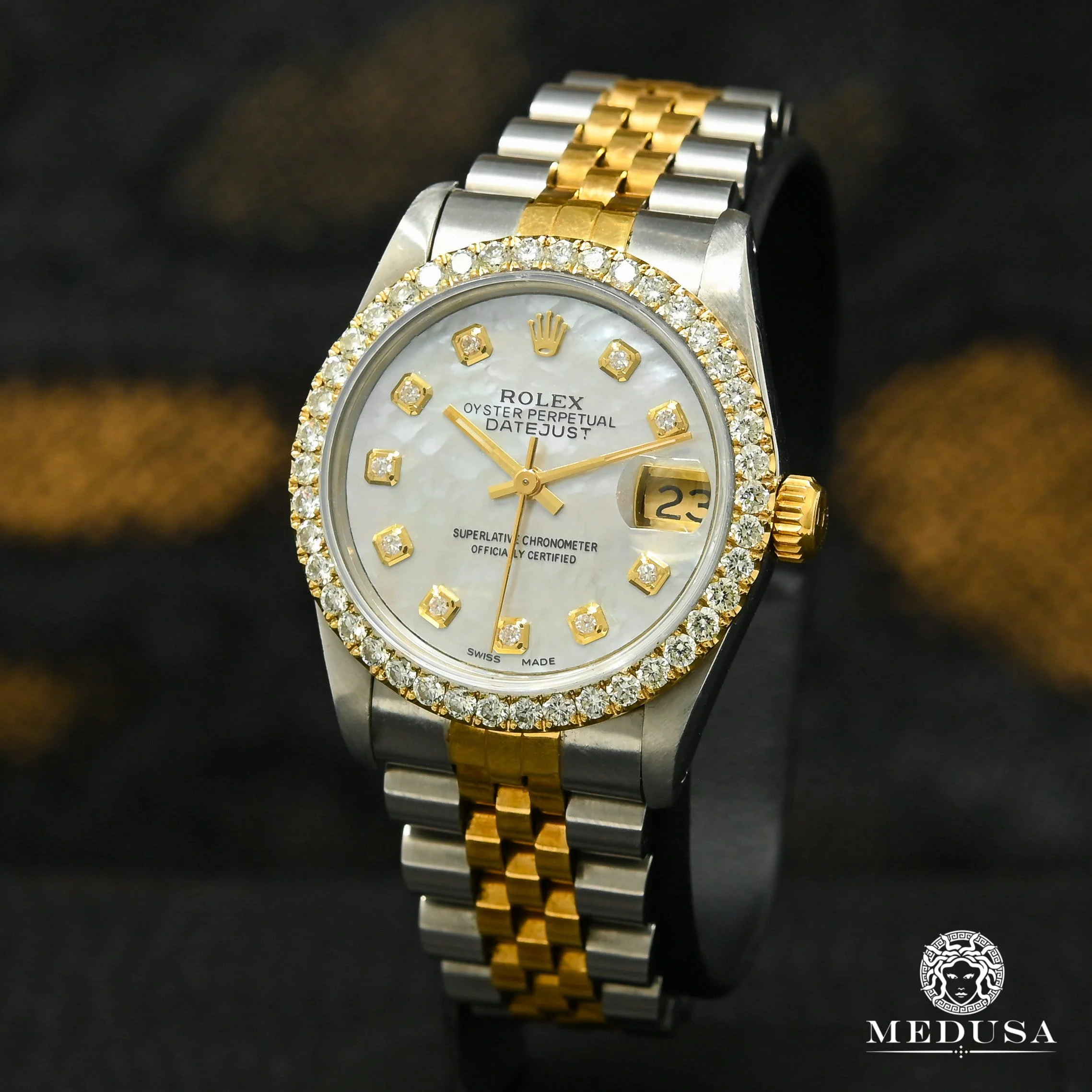 Rolex Lady-Datejust 31mm - White ''Mother of Pearl''