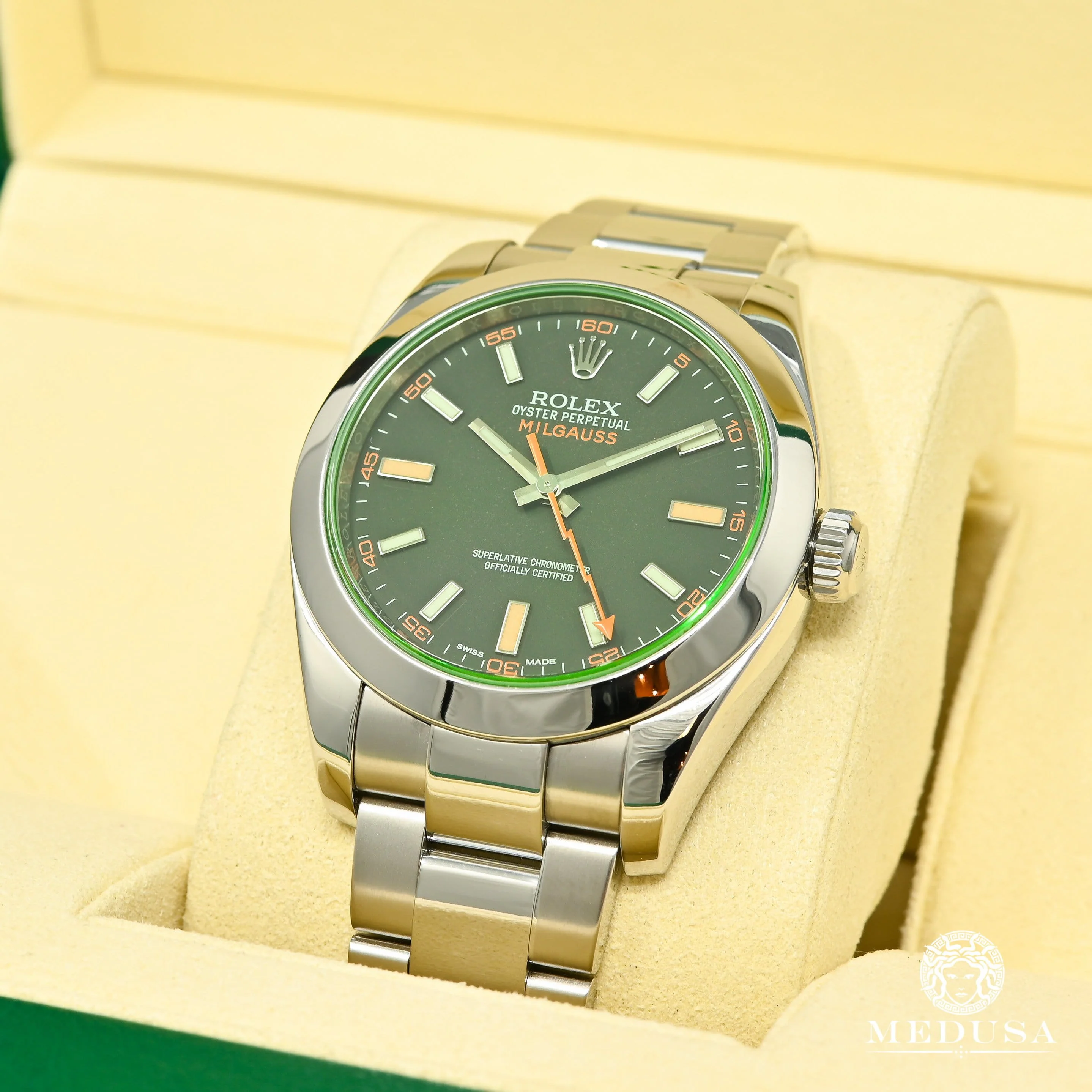 Rolex Milgauss 40mm - Green Crystal - Image 2