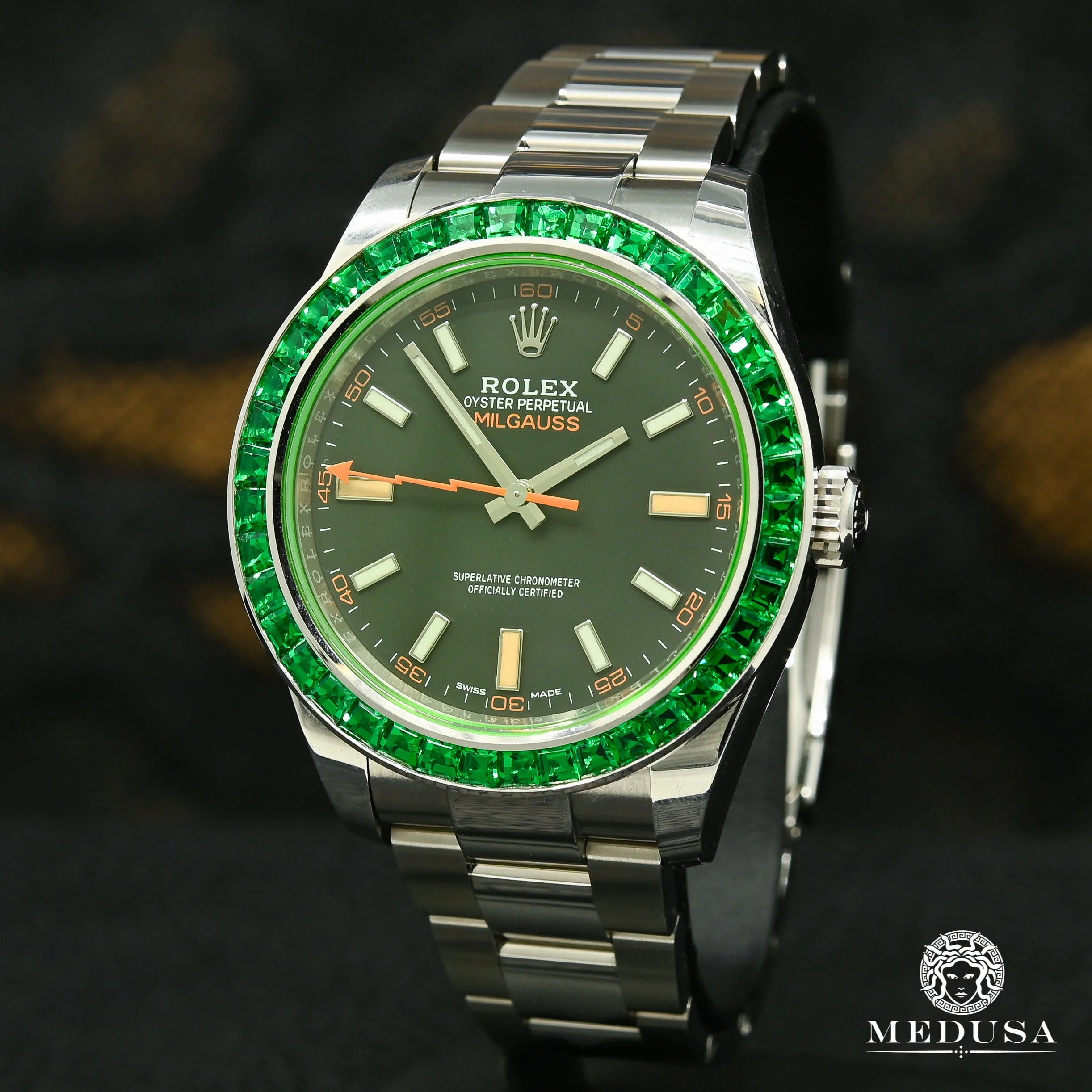 Rolex Milgauss 40mm - Green Emerald