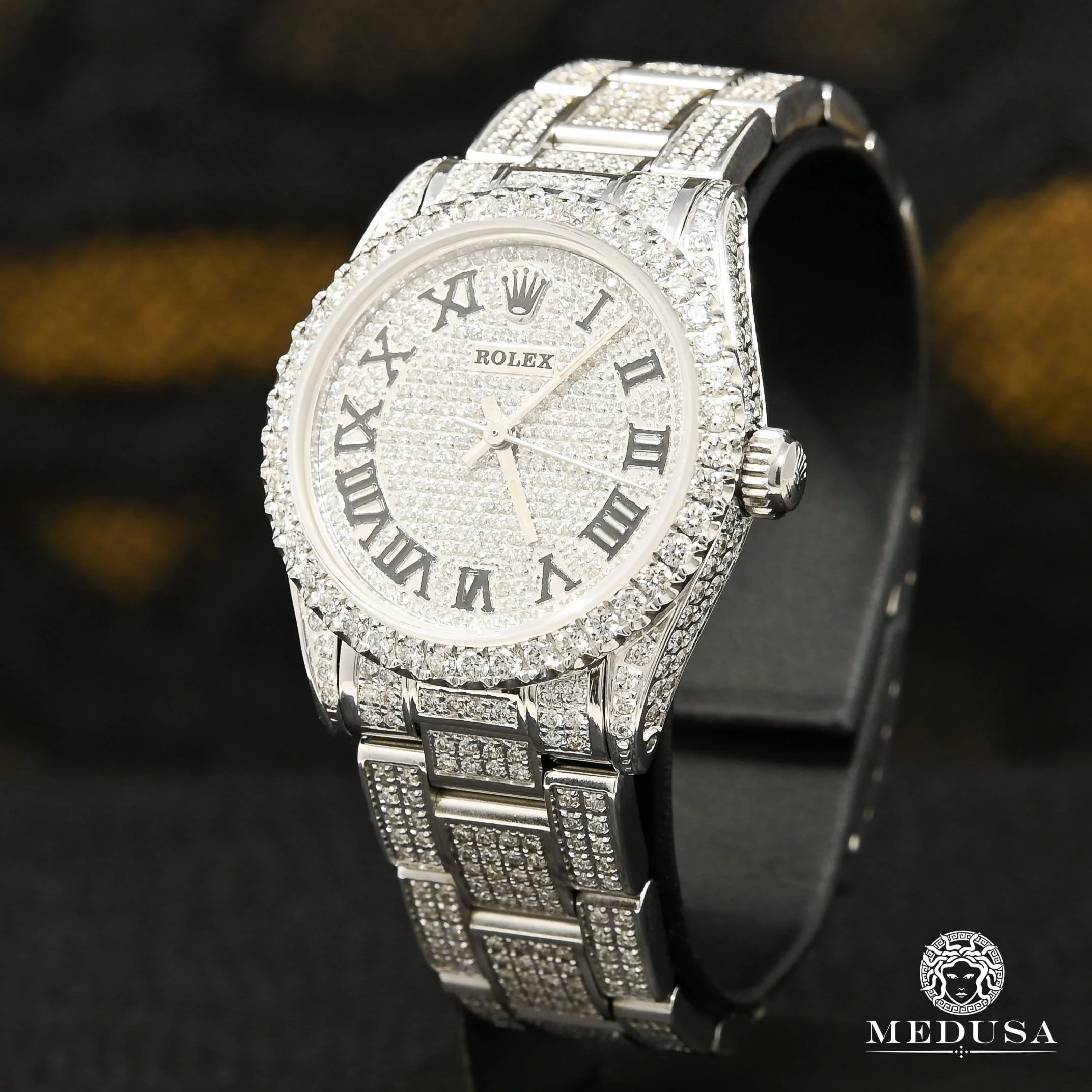 Rolex Oyster Perpetual 31mm - Fully Iced Out
