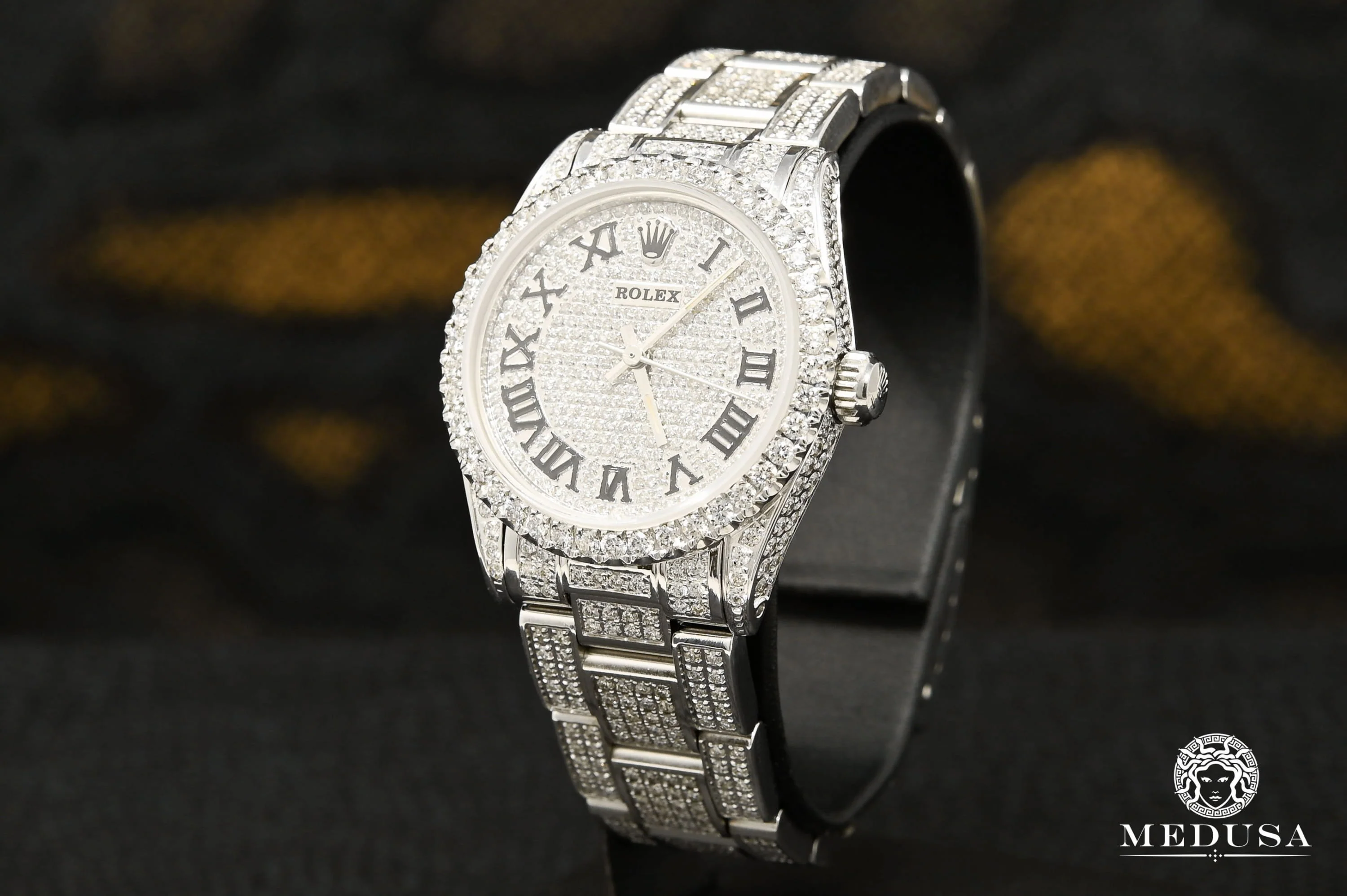 Rolex Oyster Perpetual 31mm - Fully Iced Out - Image 5