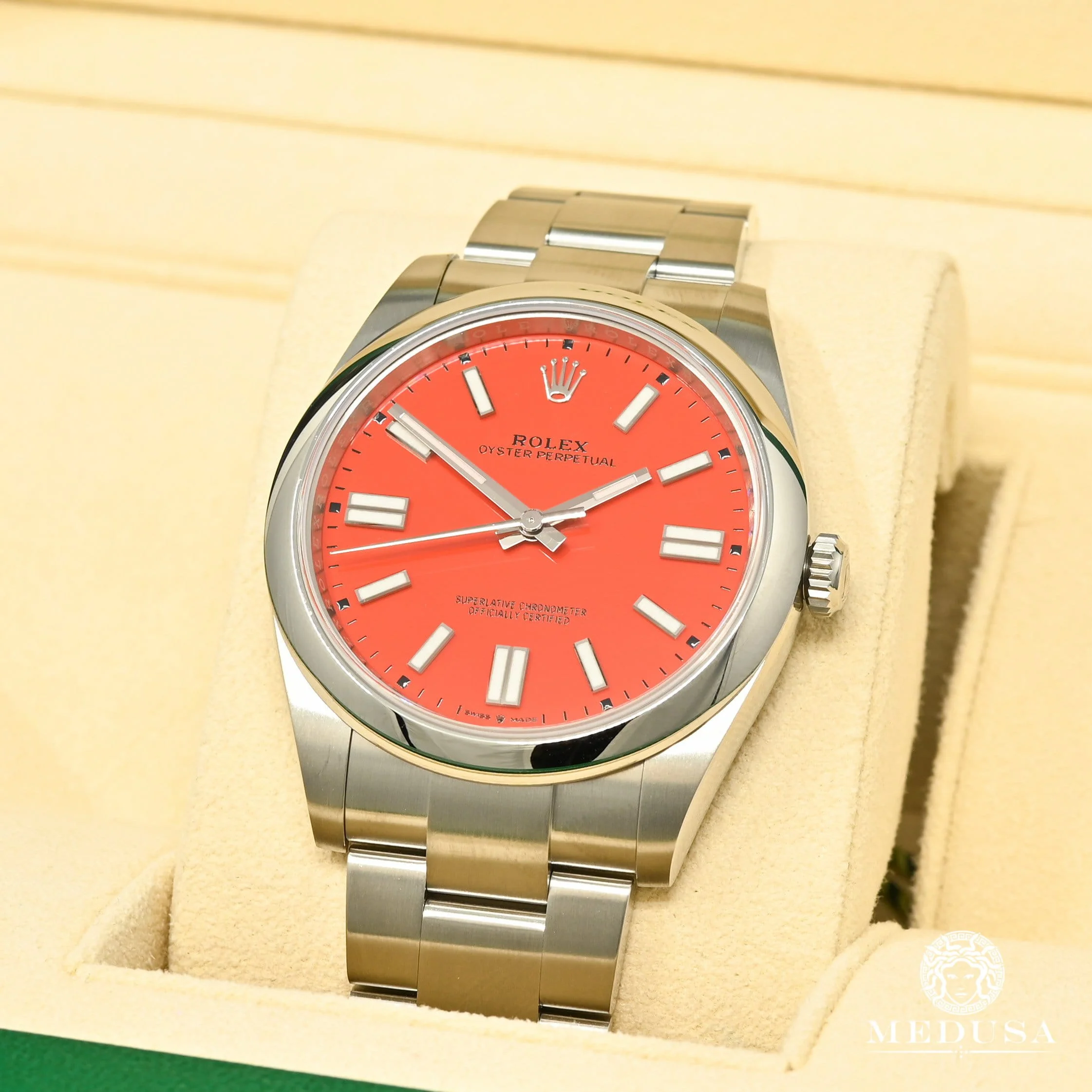 Rolex Oyster Perpetual 41mm - Red - Image 3