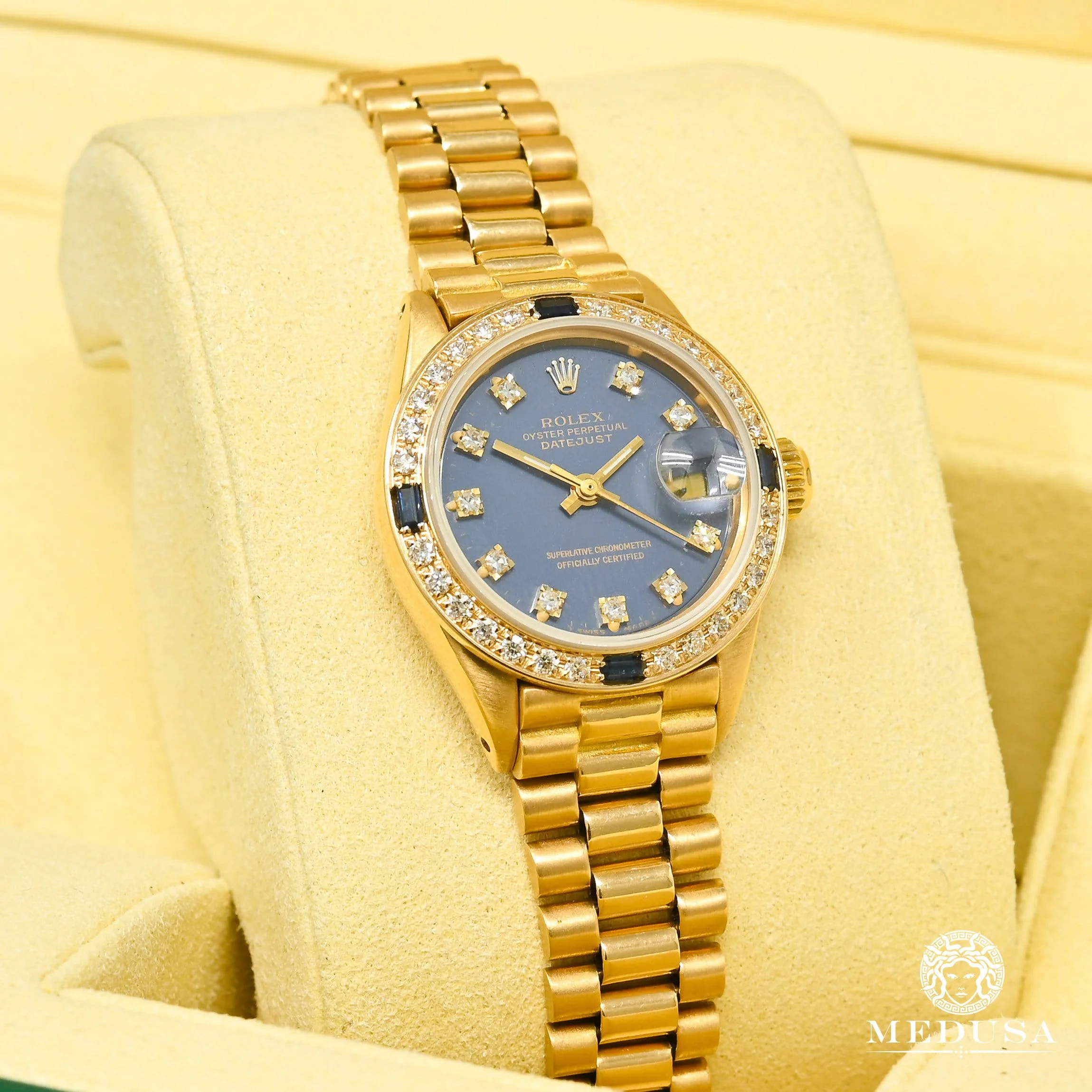 Rolex President Datejust 26mm - Blue - Image 2