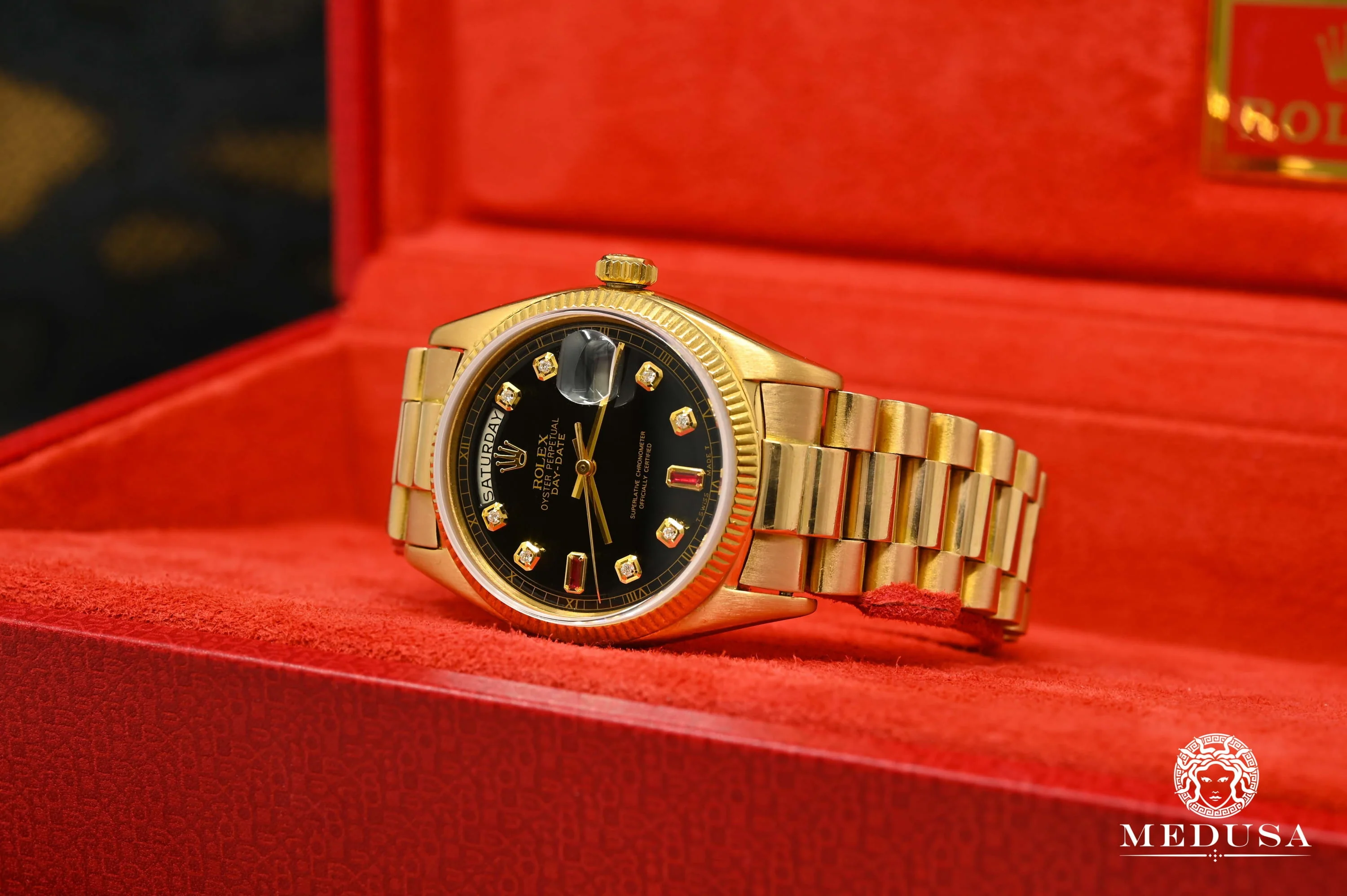 Rolex President Day-Date 36mm - Black Ruby - Image 3