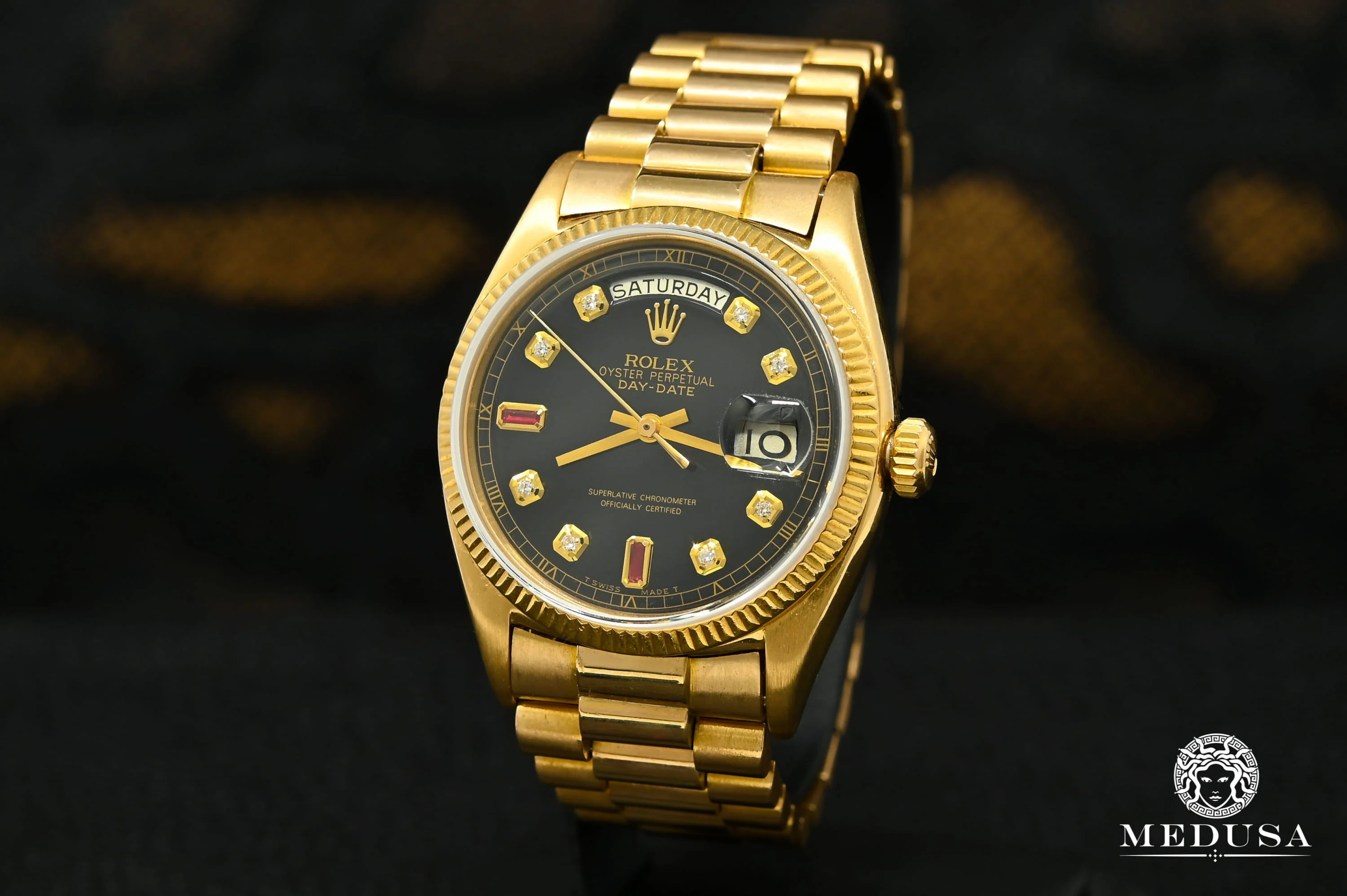 Rolex President Day-Date 36mm - Black Ruby - Image 4