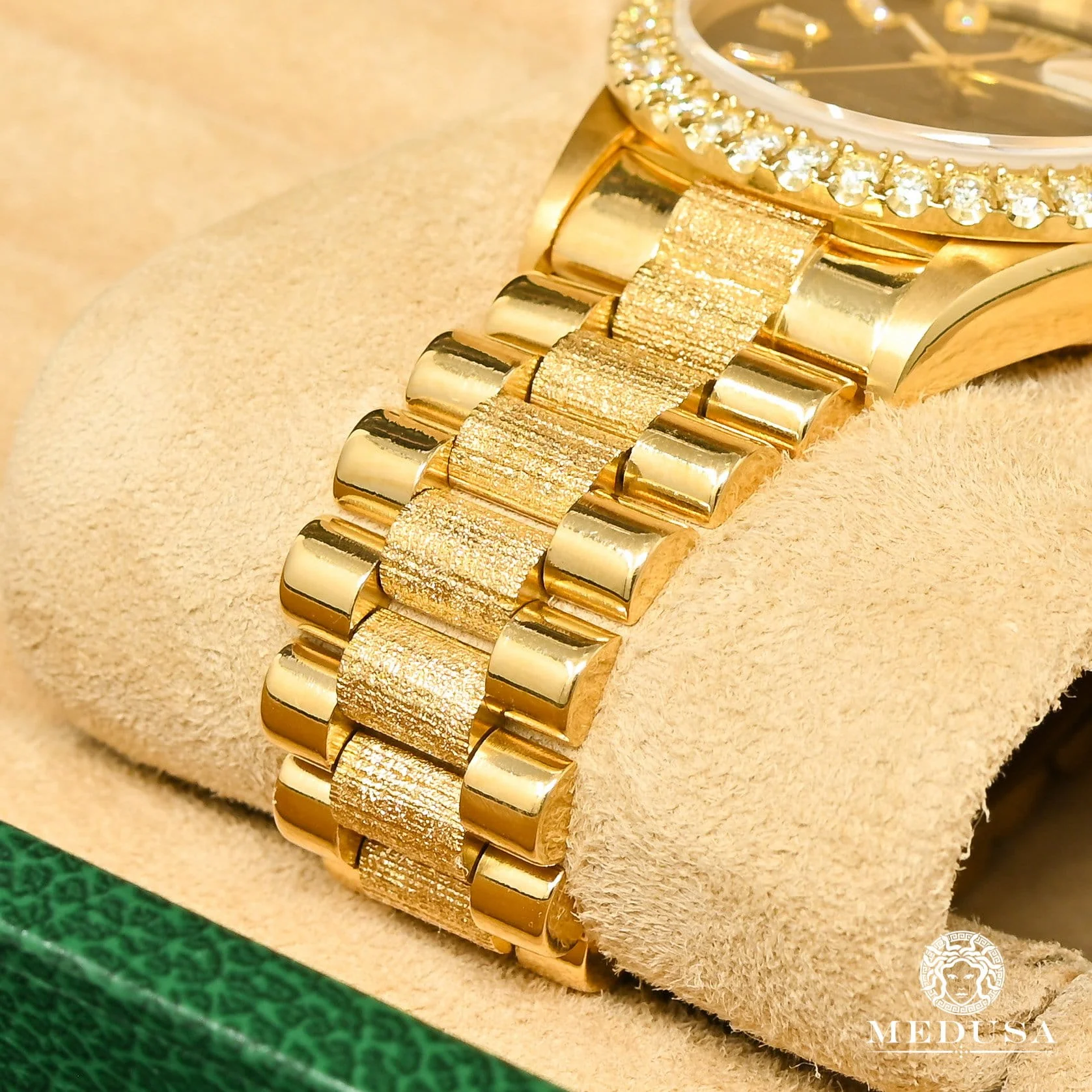 Rolex President Day-Date 36mm - Full Black Baguette - Image 4