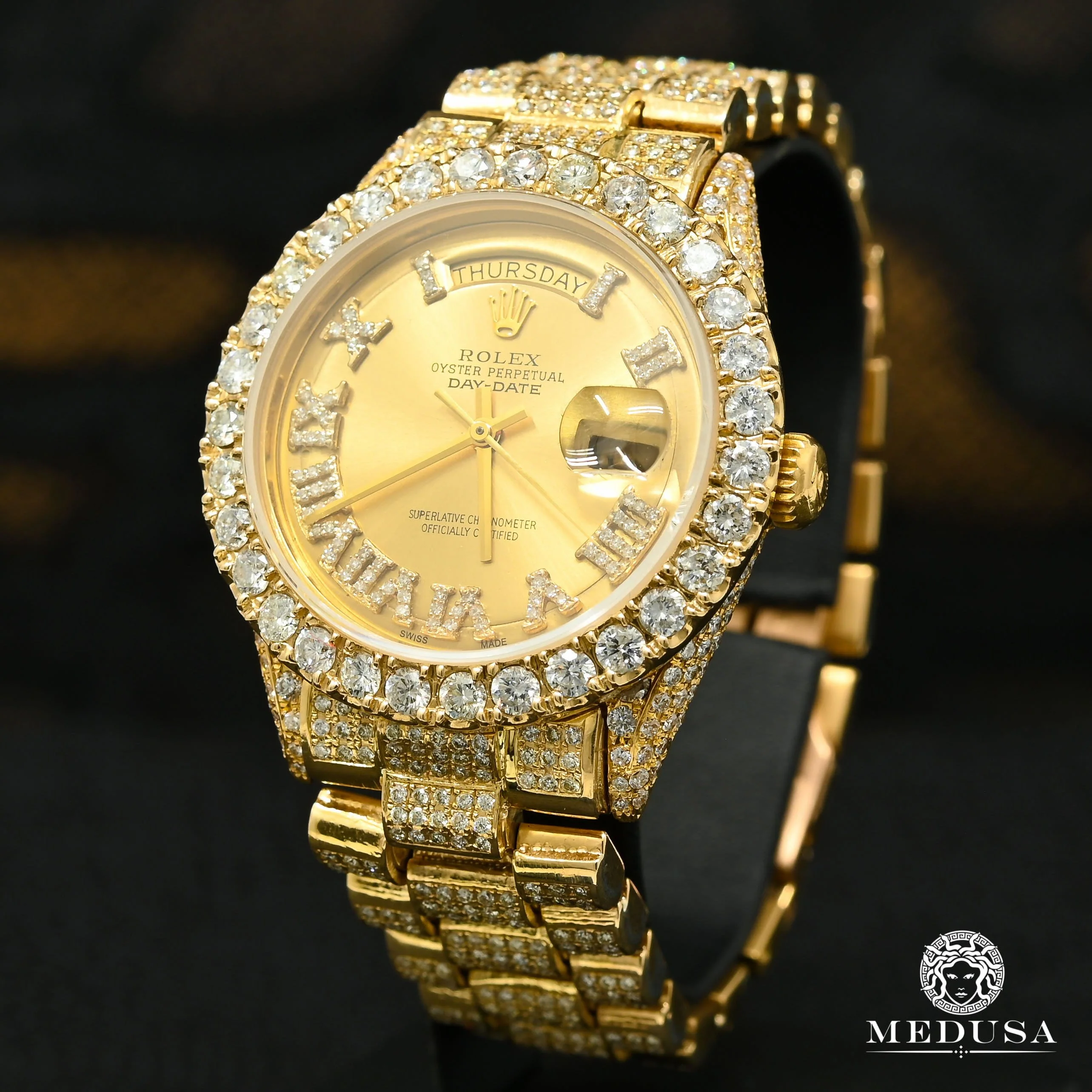 Rolex President Day-Date 36mm - Iced Out