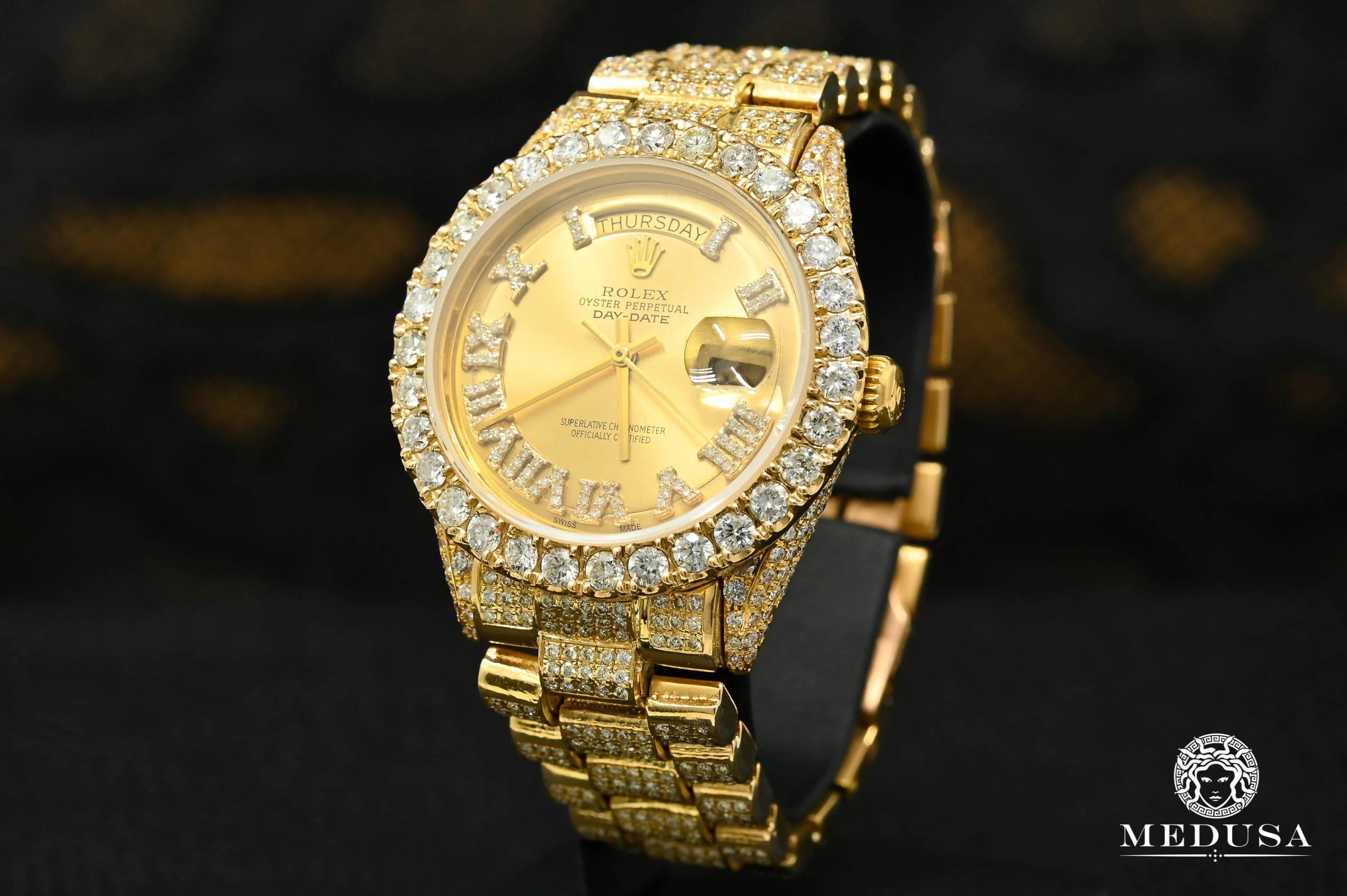 Rolex President Day-Date 36mm - Iced Out - Image 6