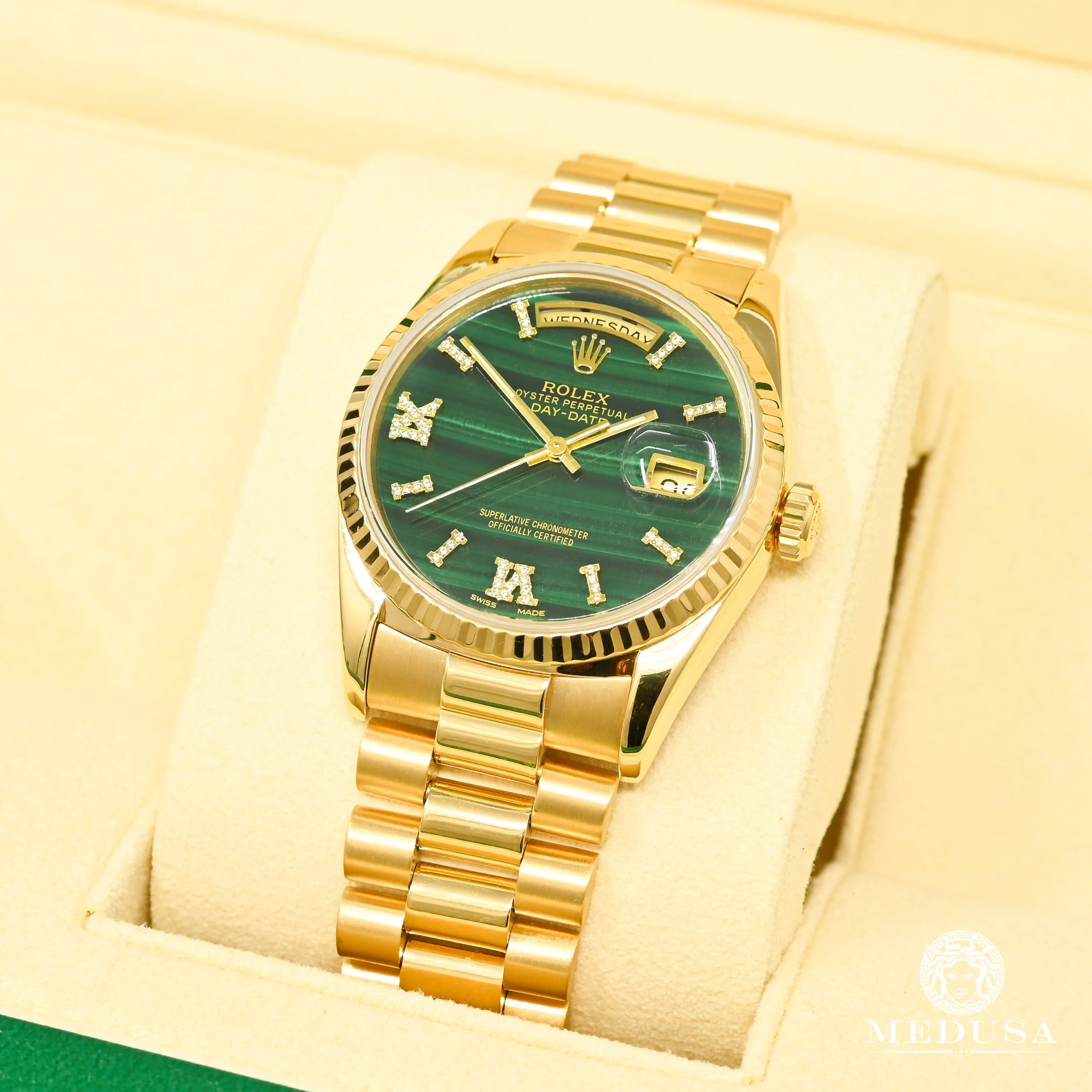 Rolex President Day-Date 36mm - Malachite - Image 2