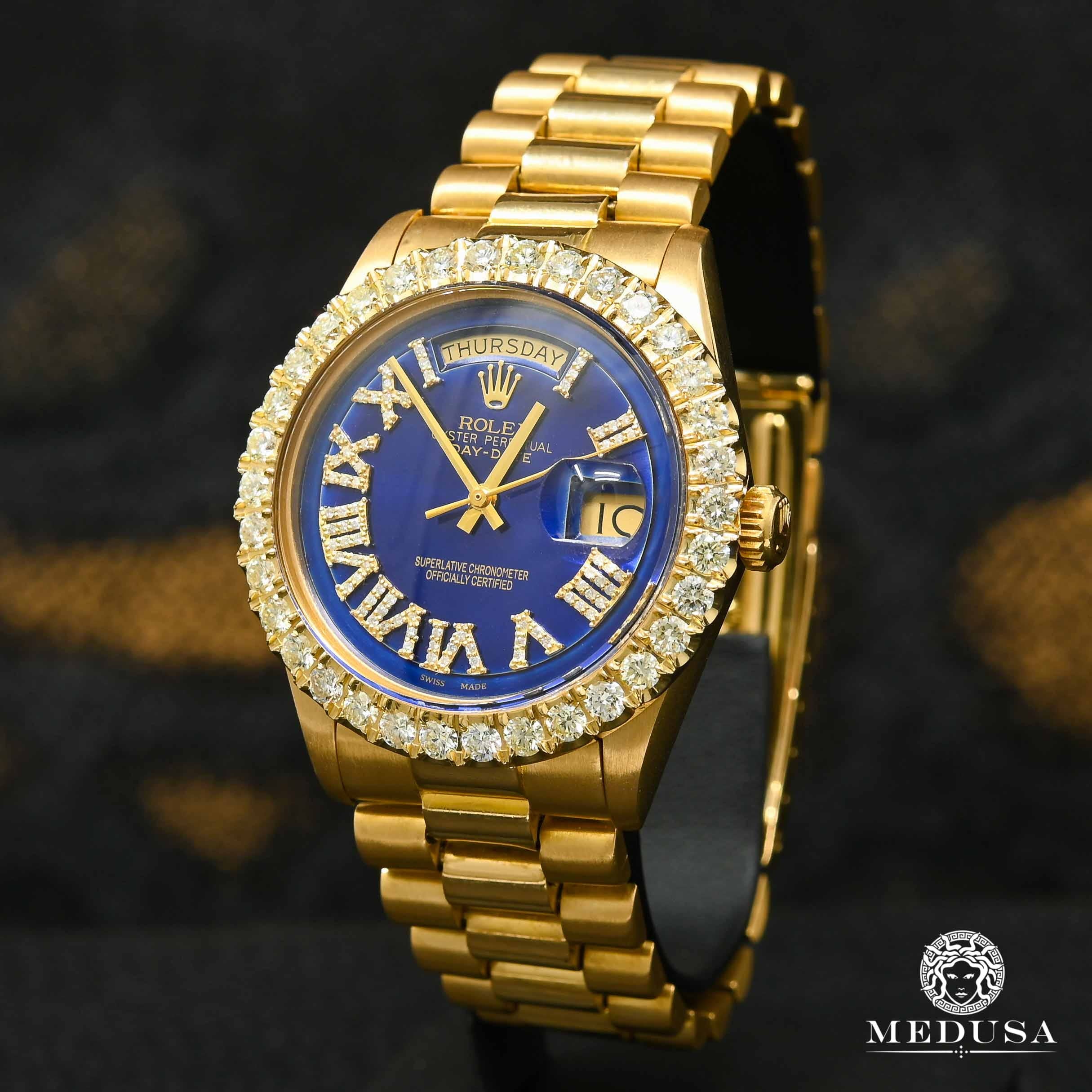 Rolex President Day-Date 36mm - Blue Roman