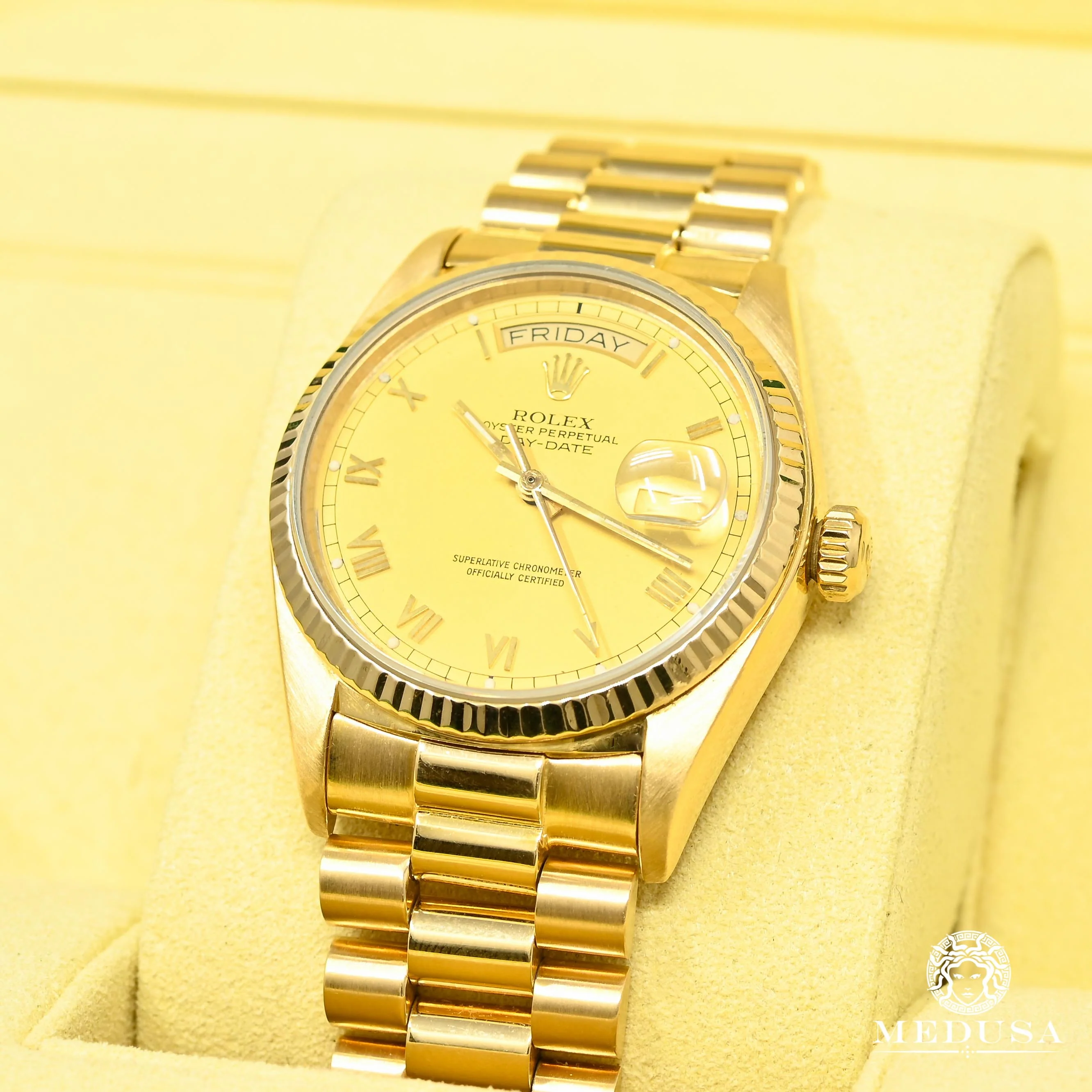 Rolex President Day-Date 36mm - Roman Champagne - Image 2