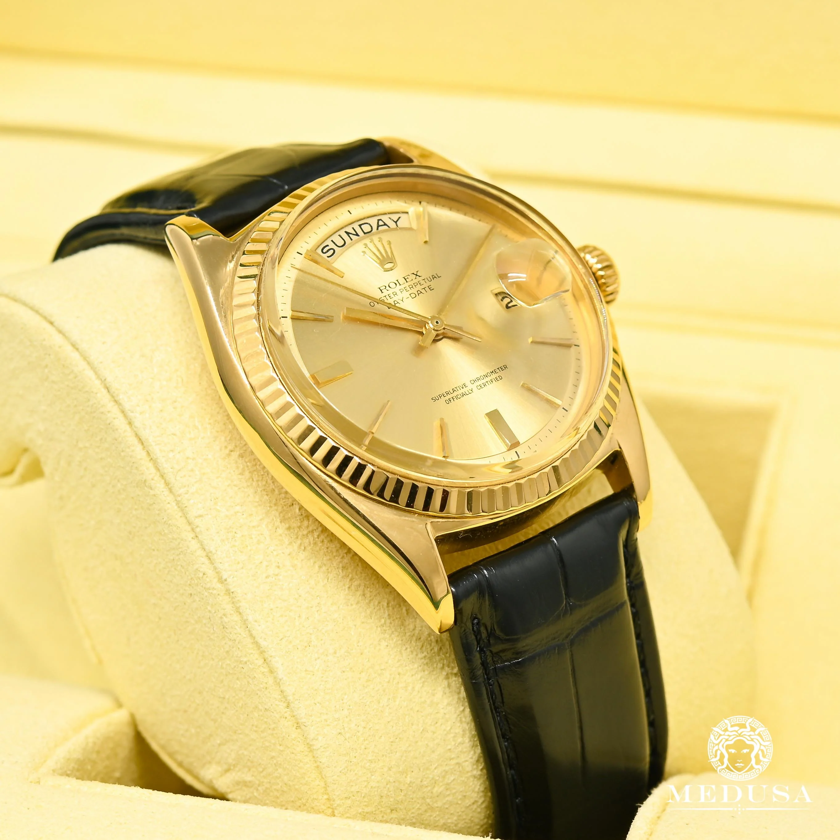 Rolex President Day-Date 36mm - Vintage Leather - Image 2